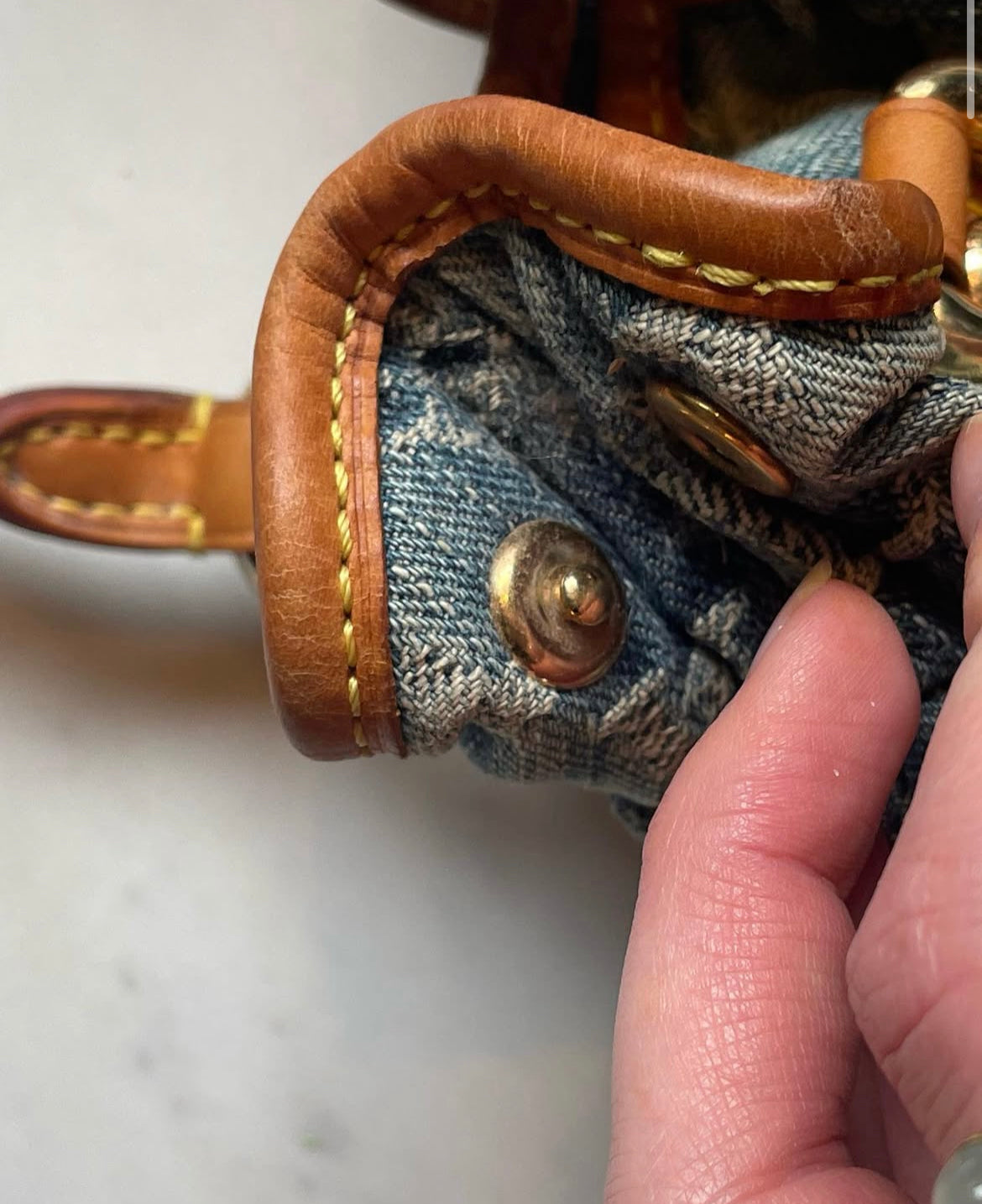 Louis Vuitton - Denim taske