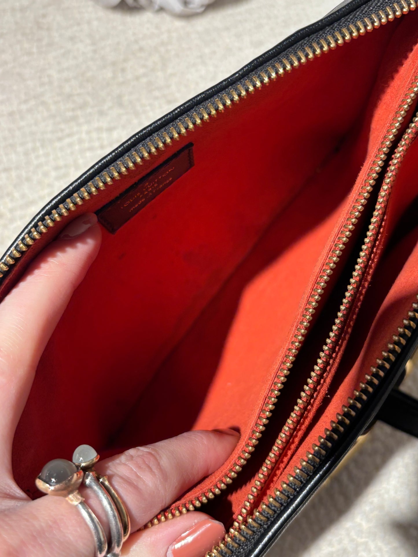 Louis Vuitton Coussin BB Bag - Black Leather & Gold Hardware
