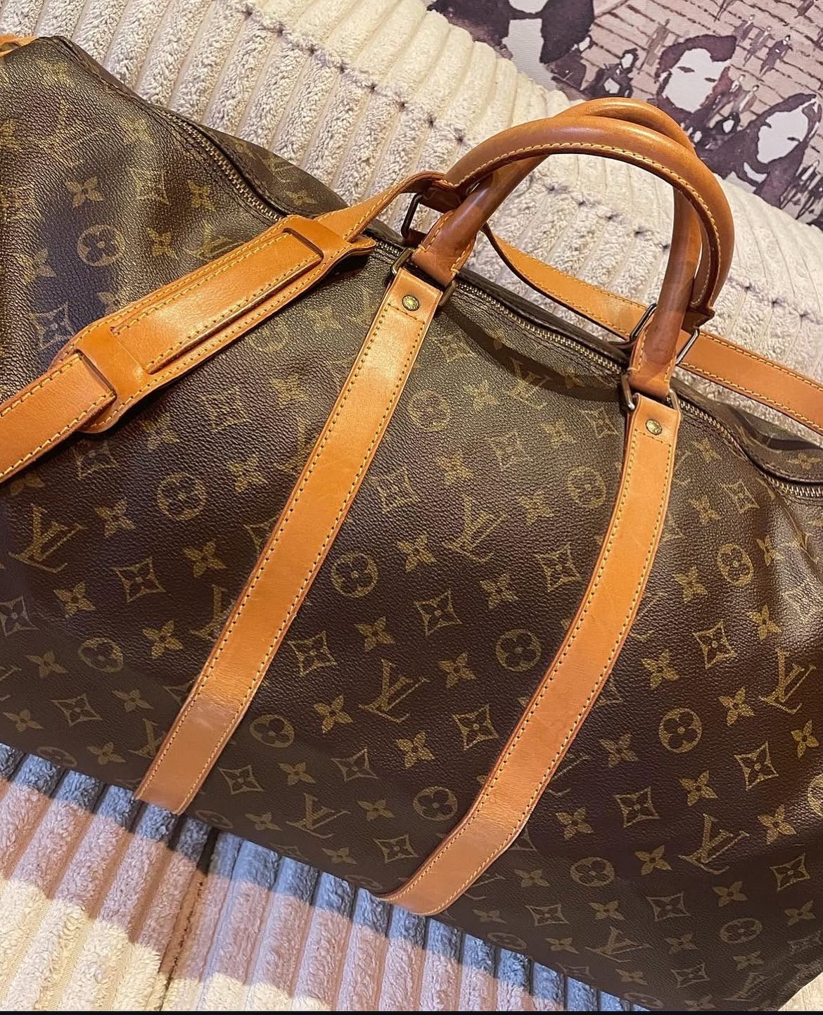 Louis Vuitton “Keepall Bandouliére” 55