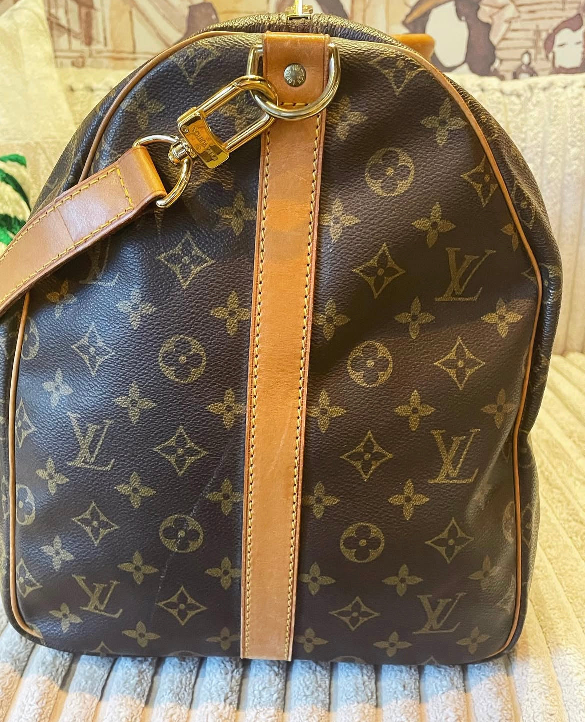 Louis Vuitton “Keepall Bandouliére” 55