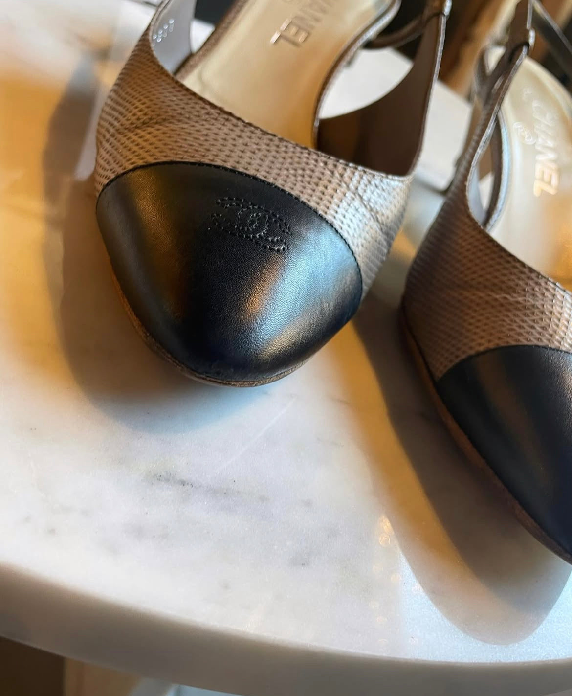 Chanel slingbacks - Med æske