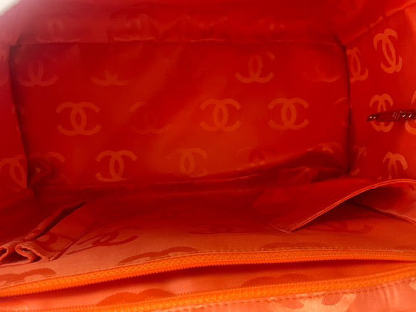 Chanel - Reporter str. XL taske m. Python