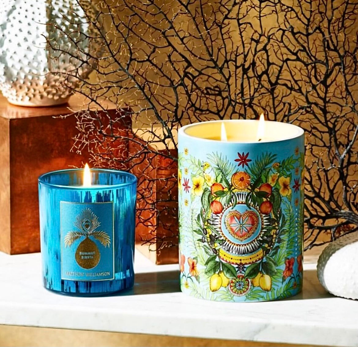 Matthew Williamson duftlys, Summer Siesta, 600 gram, Vegansk