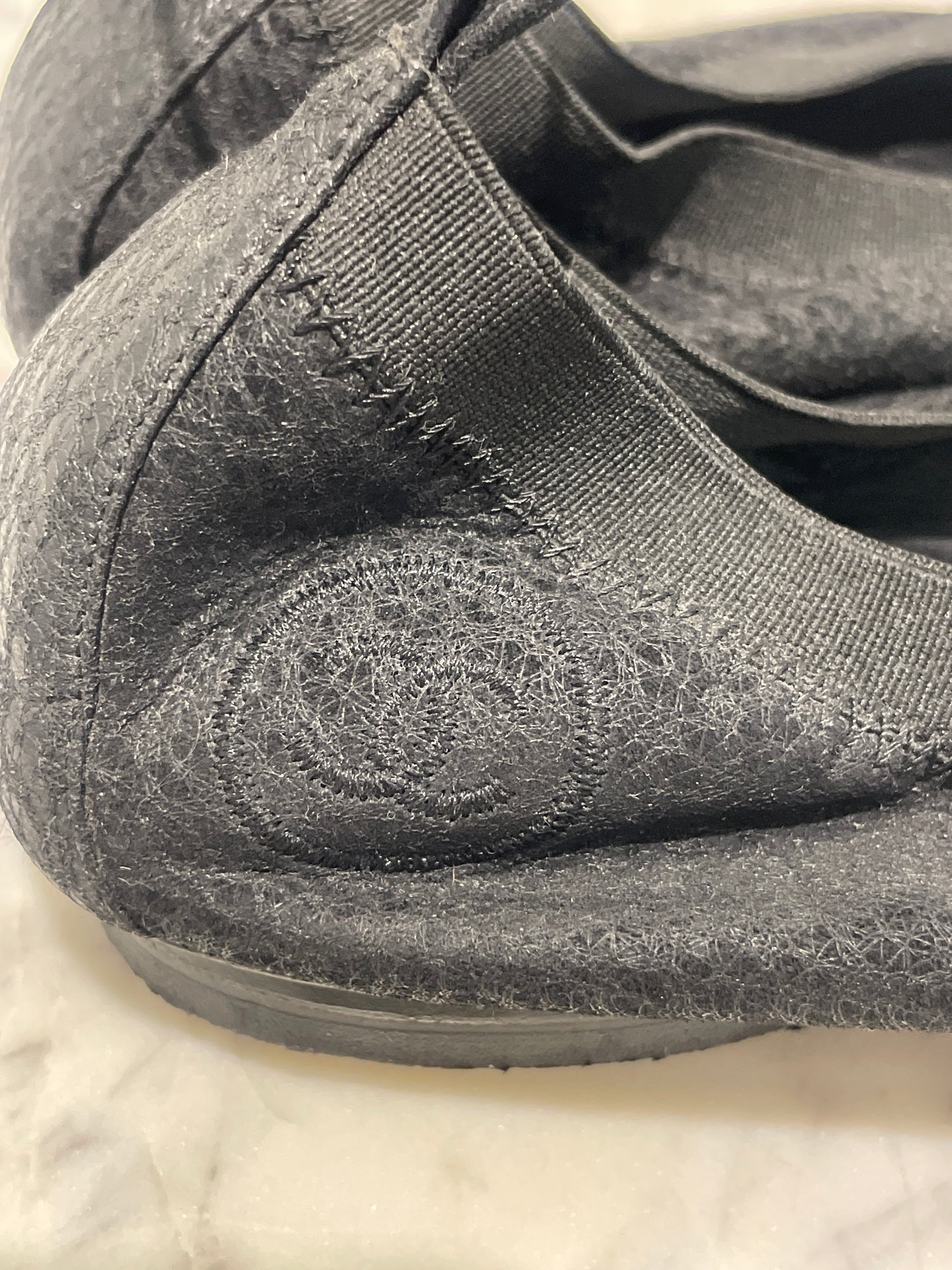 Chanel Ballerinas – Black Stretch with Elastic Trim - EU 38,5 C
