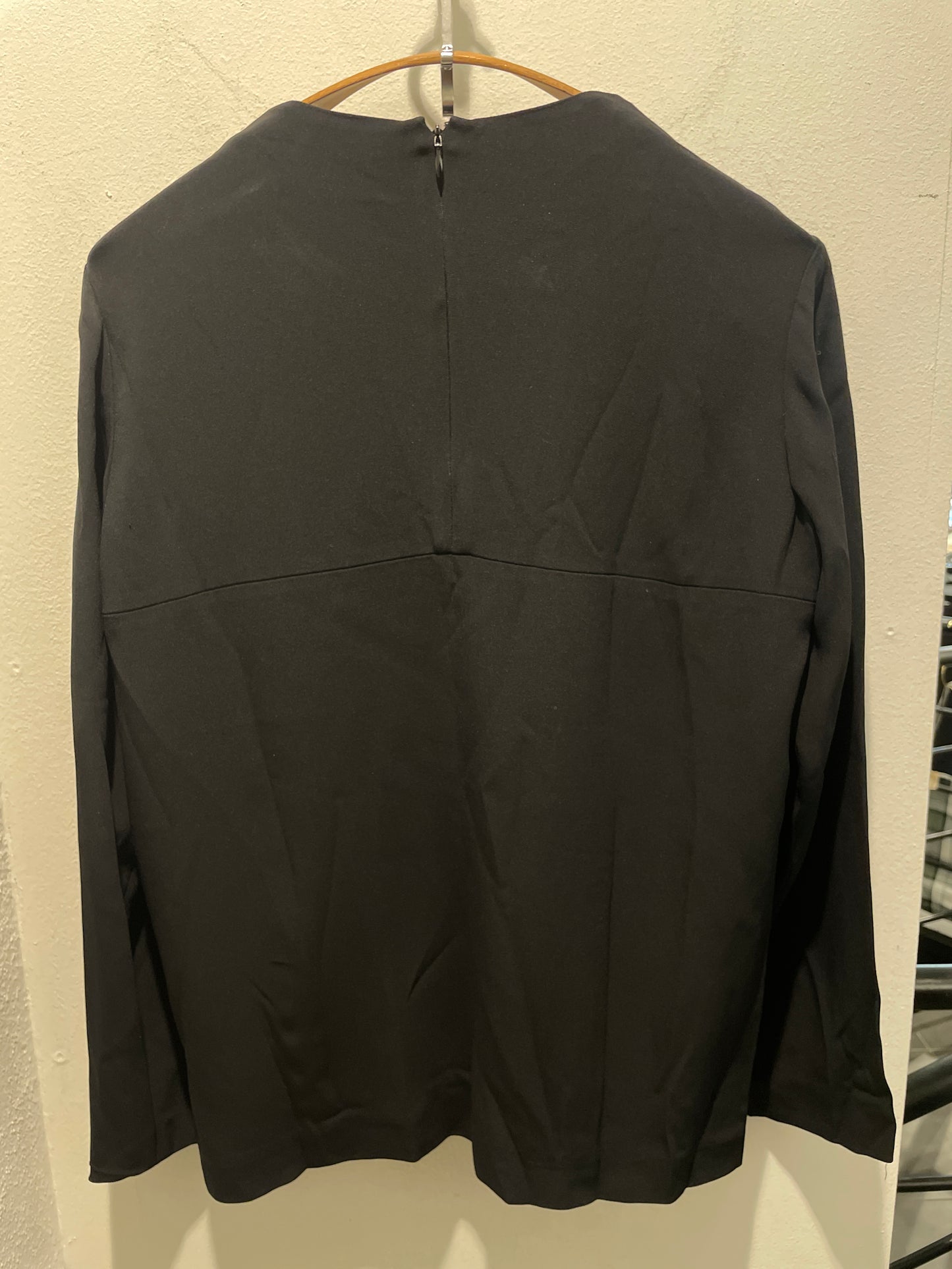 Stella McCartney Minimalist Zipper-Detail Blouse – Size IT42 (Fits like EU 38 / M)