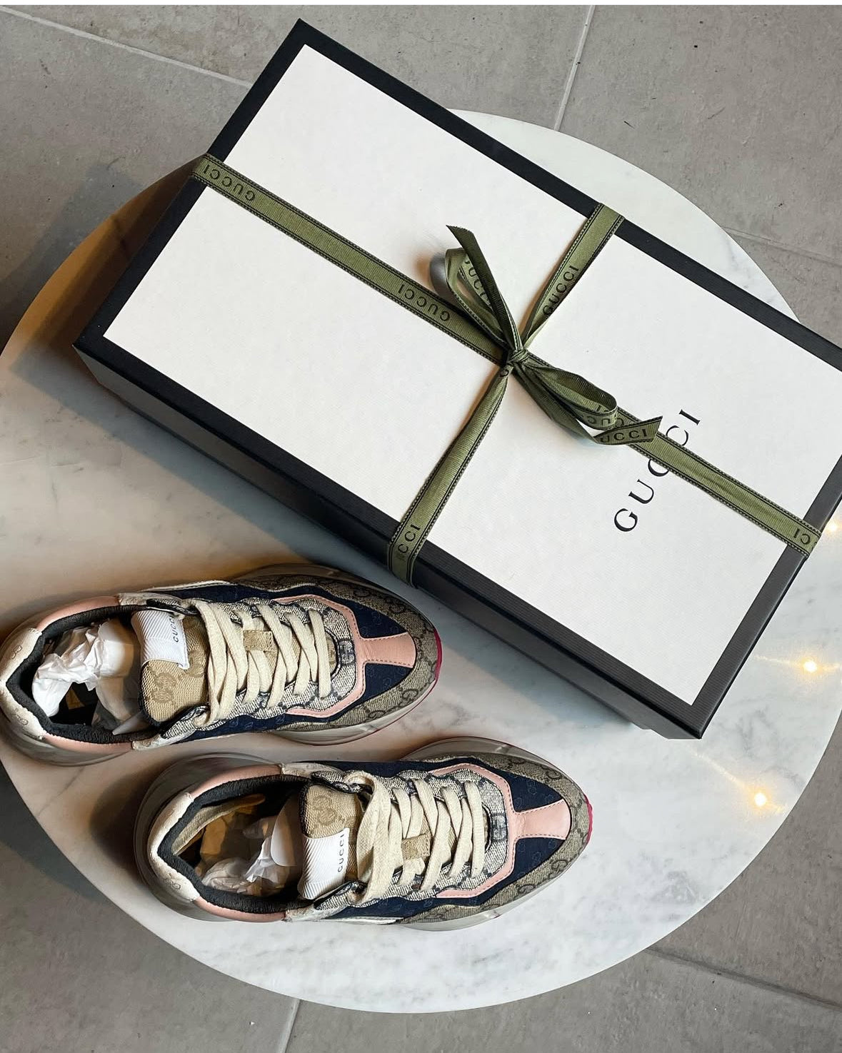 Gucci Rhyton sneaks - Str. 36