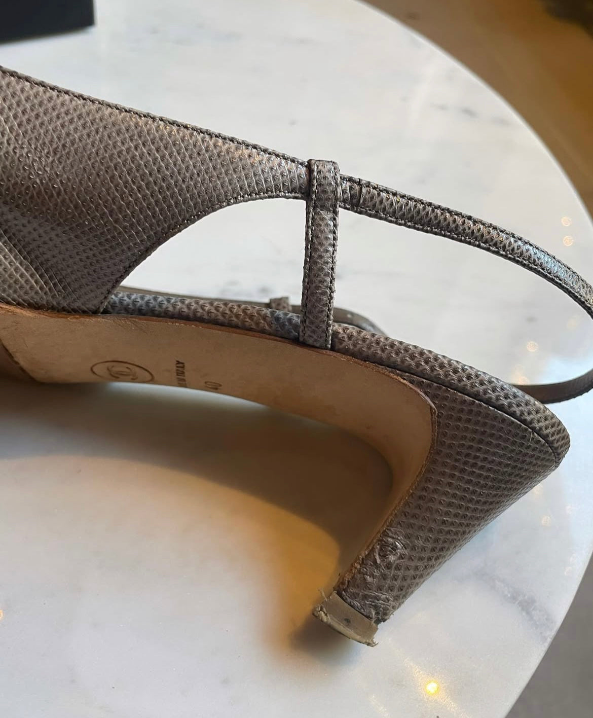Chanel slingbacks - Med æske
