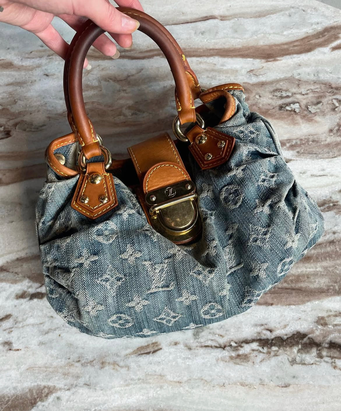Louis Vuitton - Denim taske