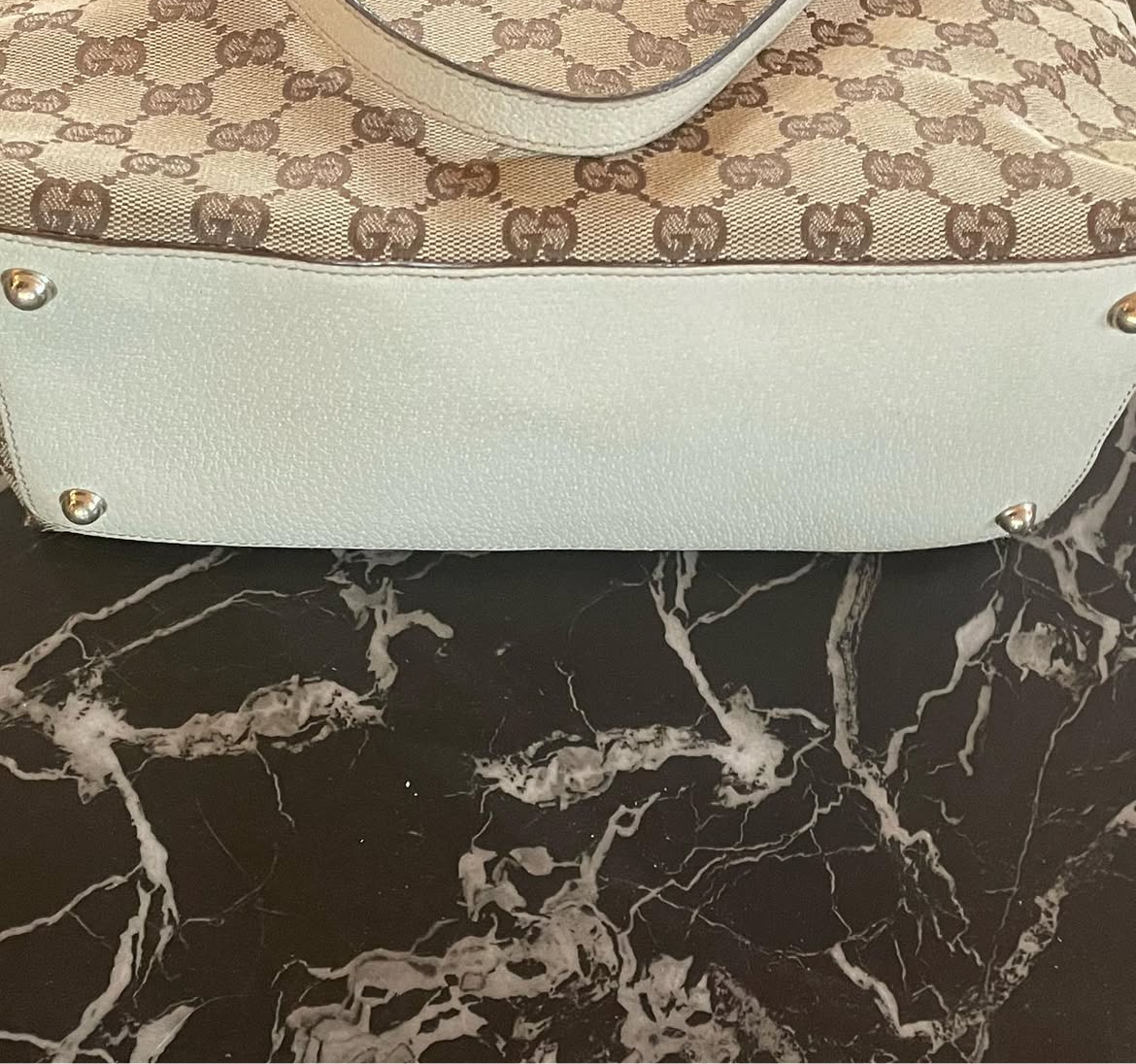 Gucci tote - Sølv hardware - Monogram cavas