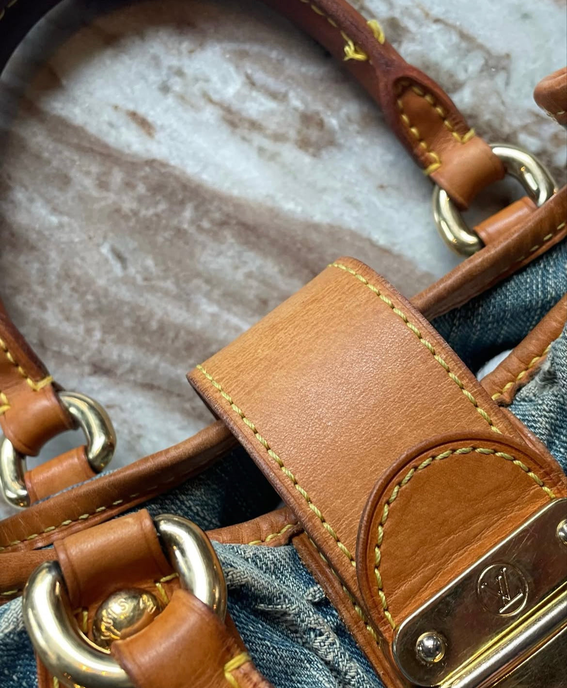 Louis Vuitton - Denim taske