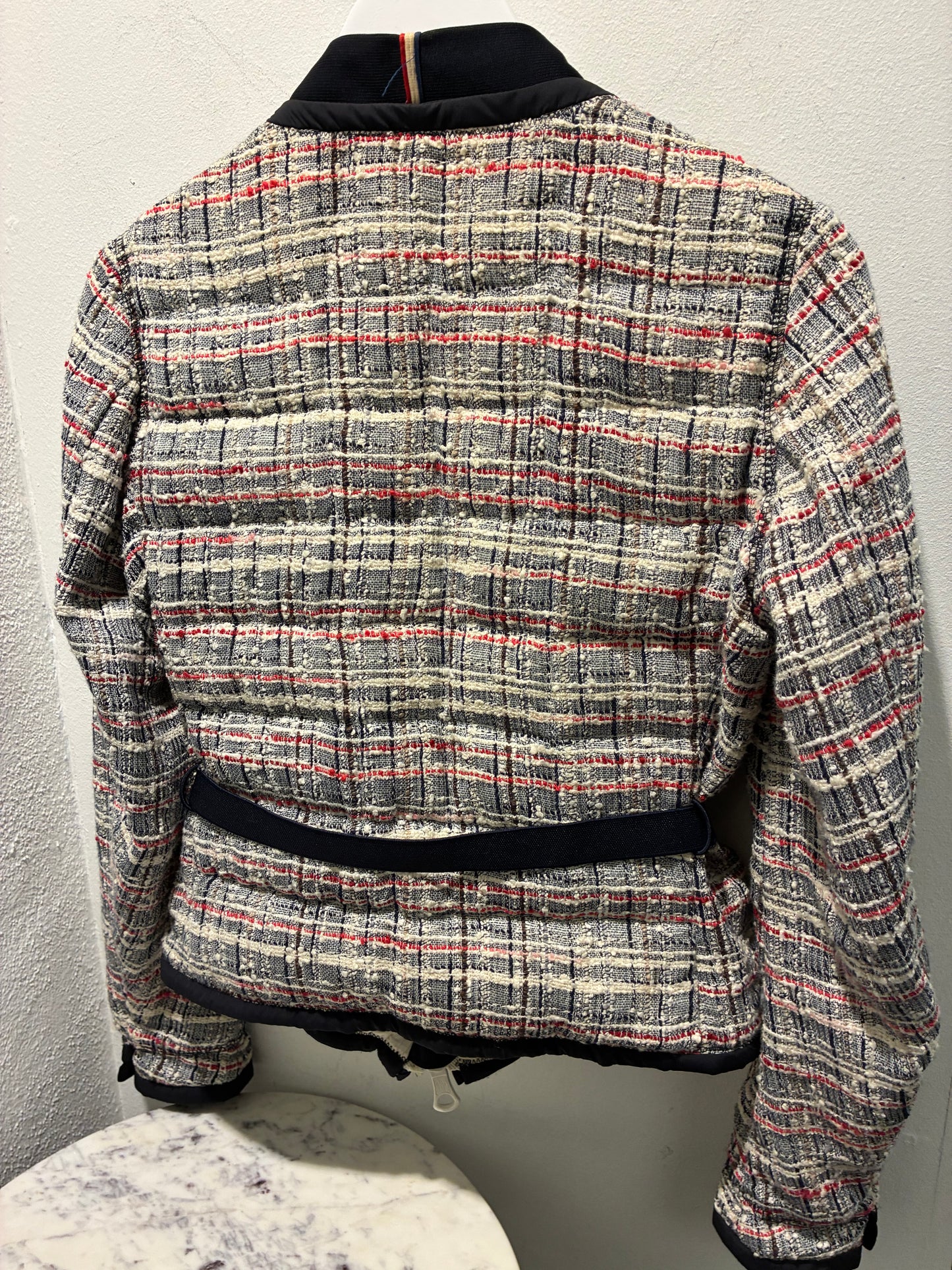 Moncler Jacket - Tweed with Logo - S/M