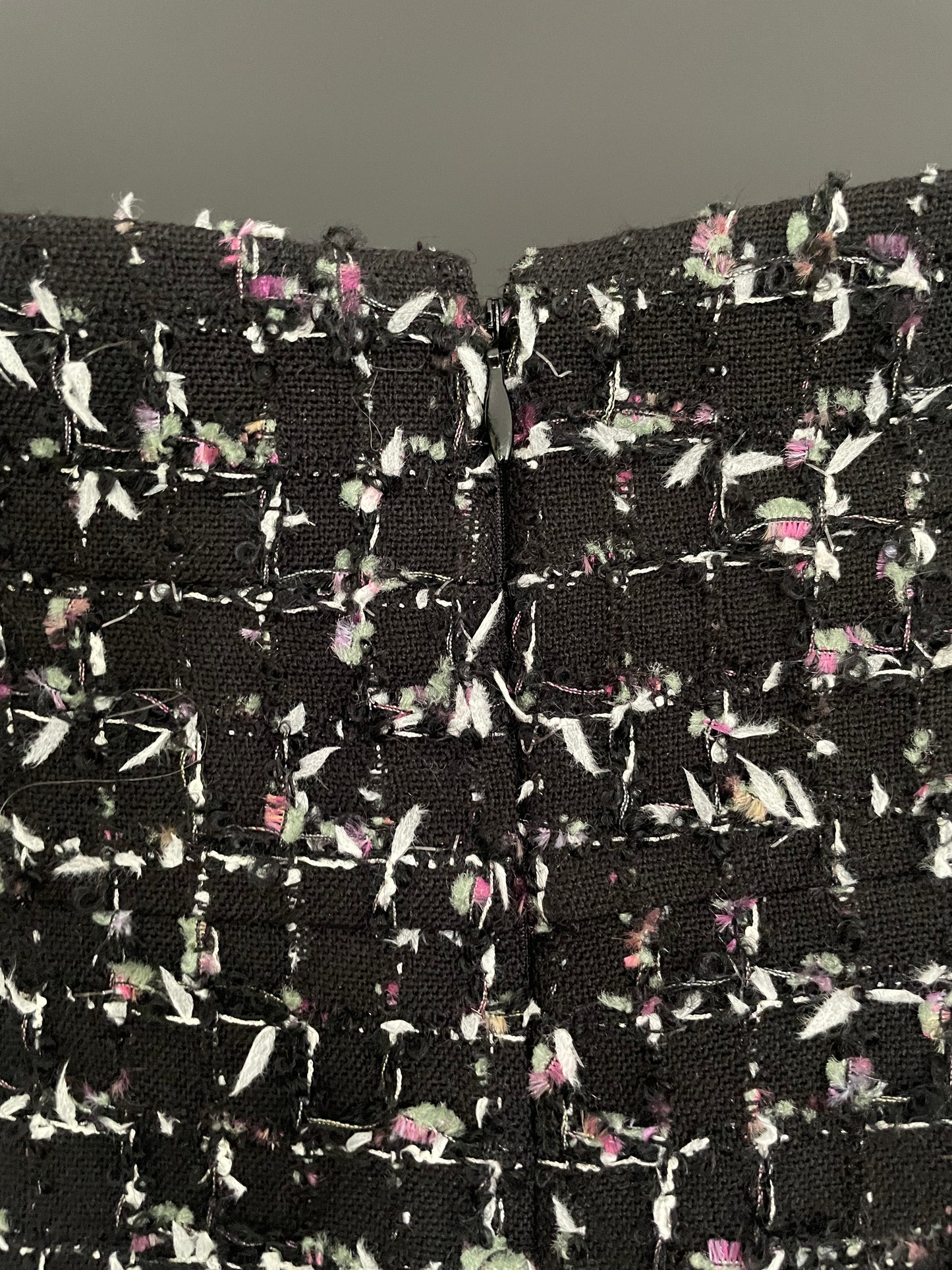 Chanel nederdel - uld, mohair & bomuld