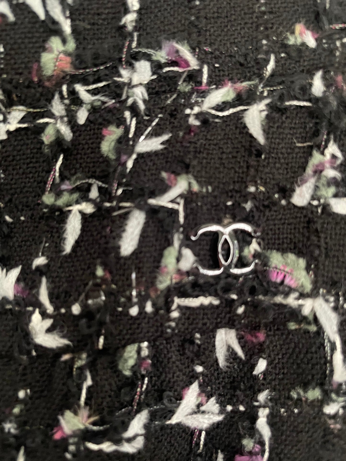 Chanel nederdel - uld, mohair & bomuld