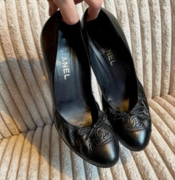 Chanel heels - Sort