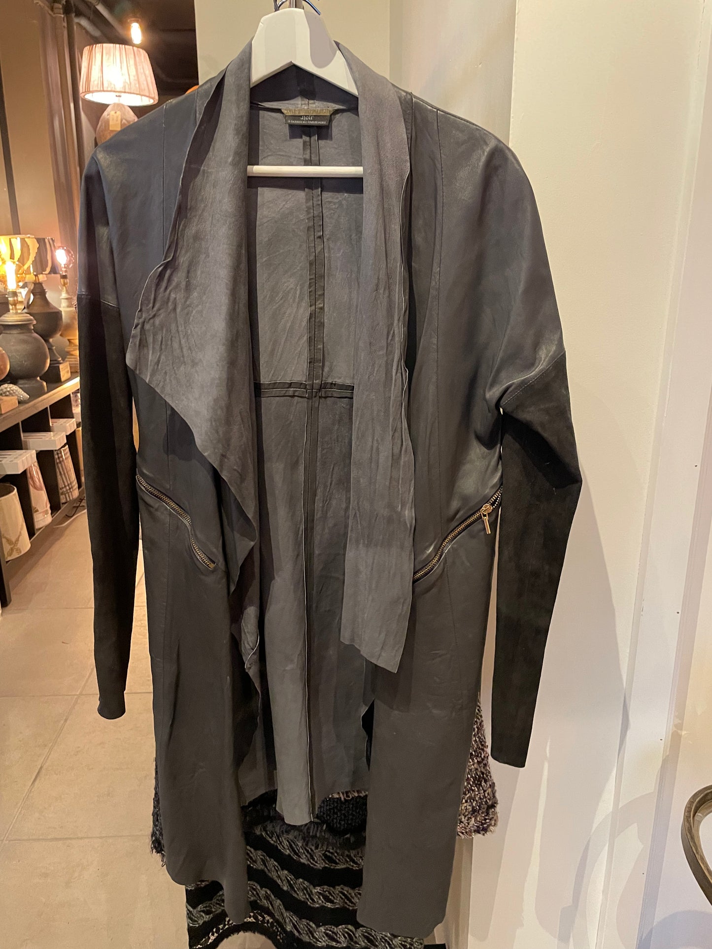 Cool skindjakke / frakke - Noir - 38