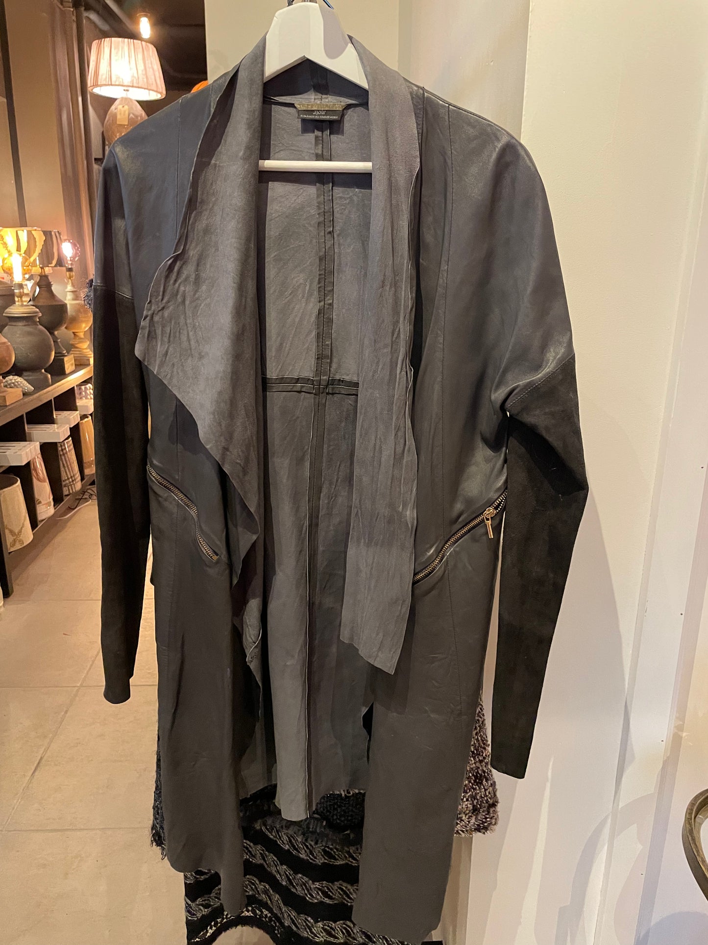 Cool skindjakke / frakke - Noir - 38