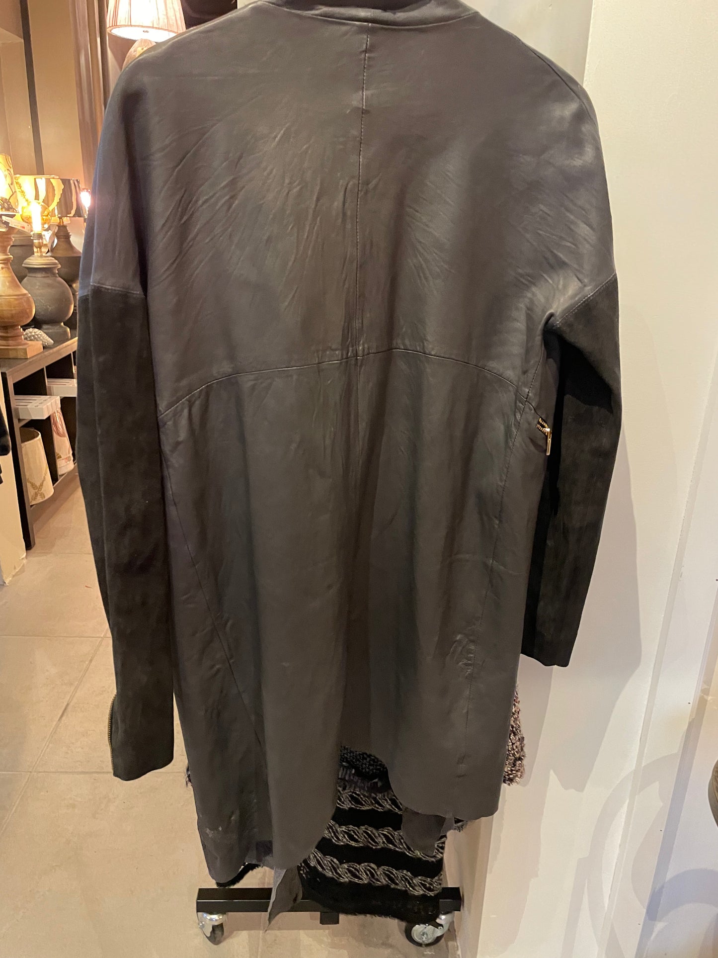 Cool skindjakke / frakke - Noir - 38