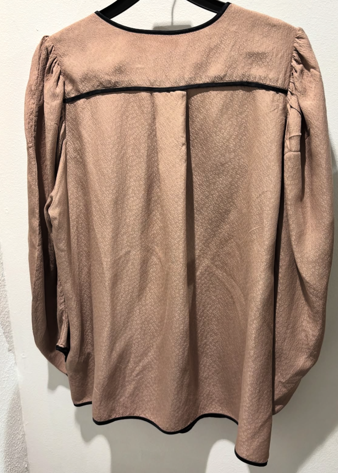 Rützou Shirt – Powder Pink with Black Details – Size M