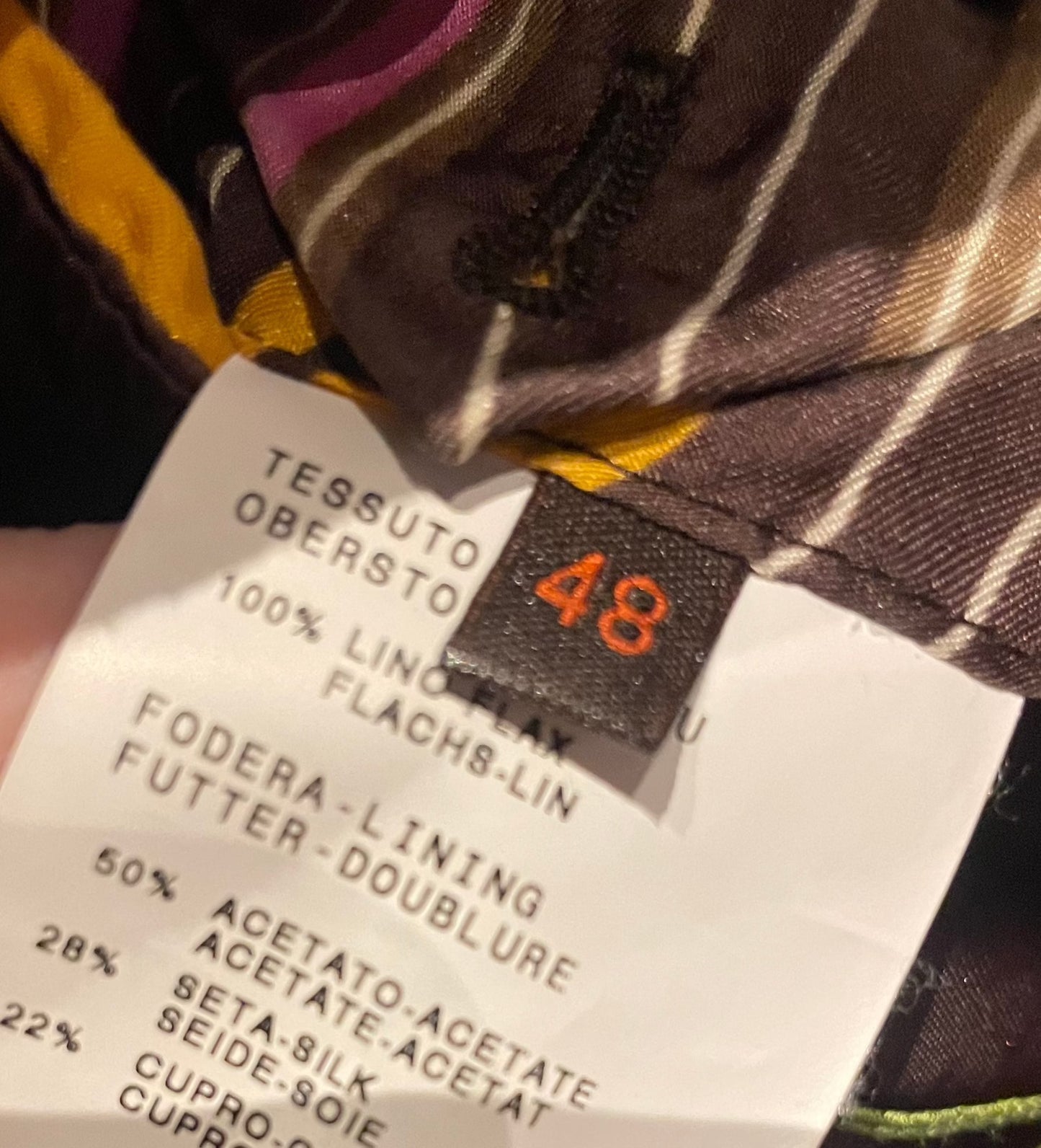 Etro - hørblazer - Unisex - Vintage for HIM"