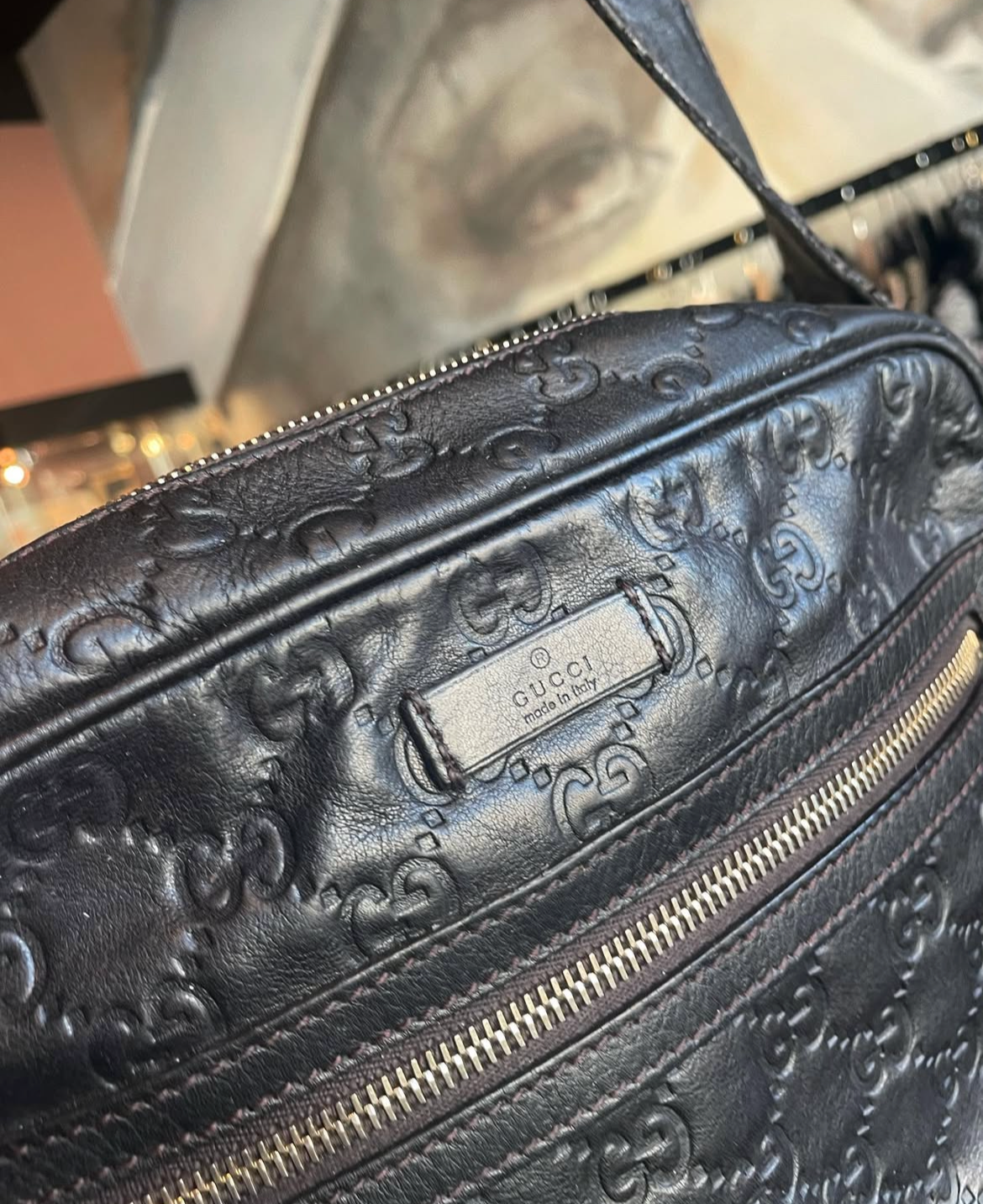 Gucci monogram taske
