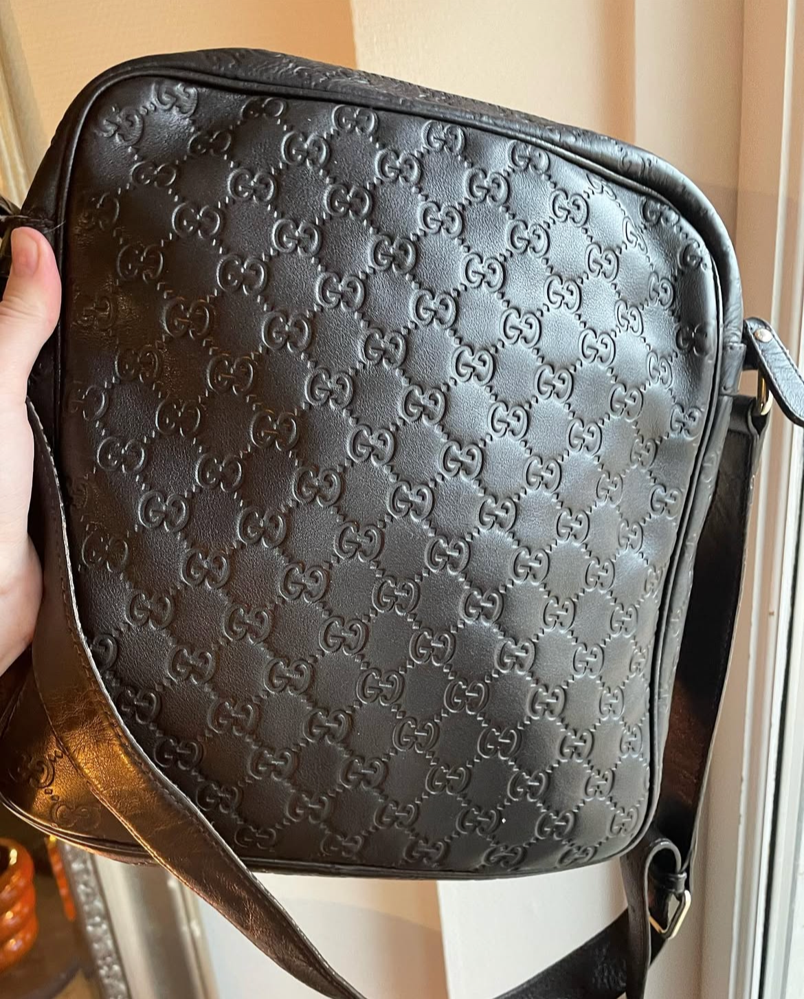 Gucci monogram taske