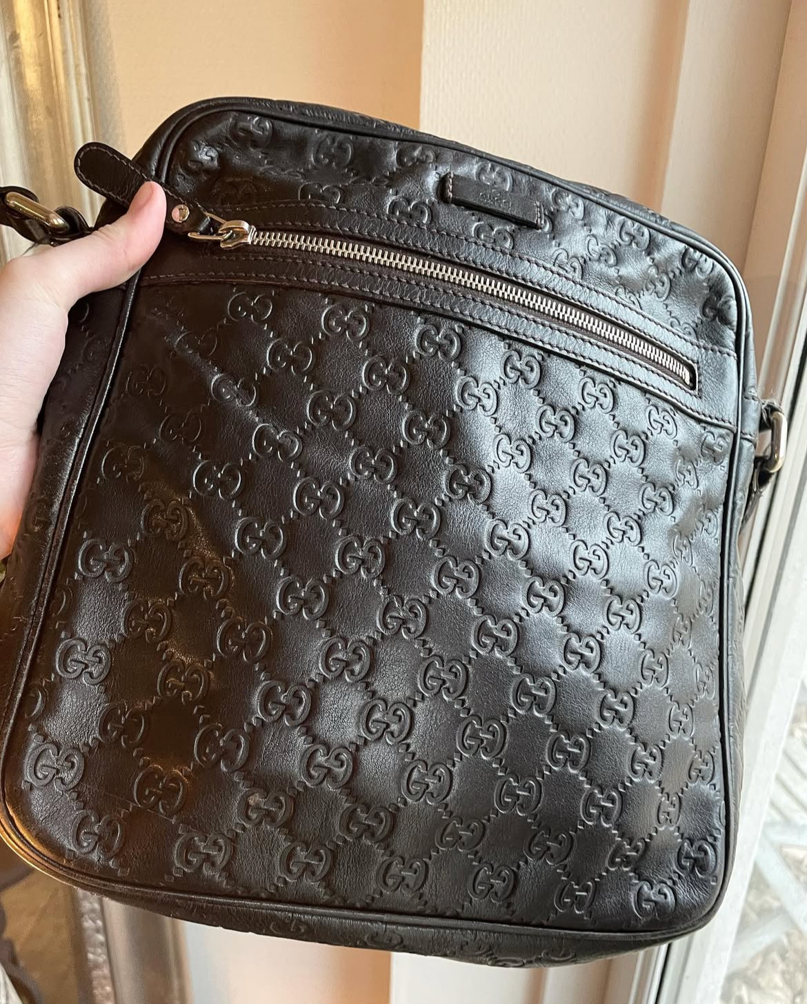 Gucci monogram taske