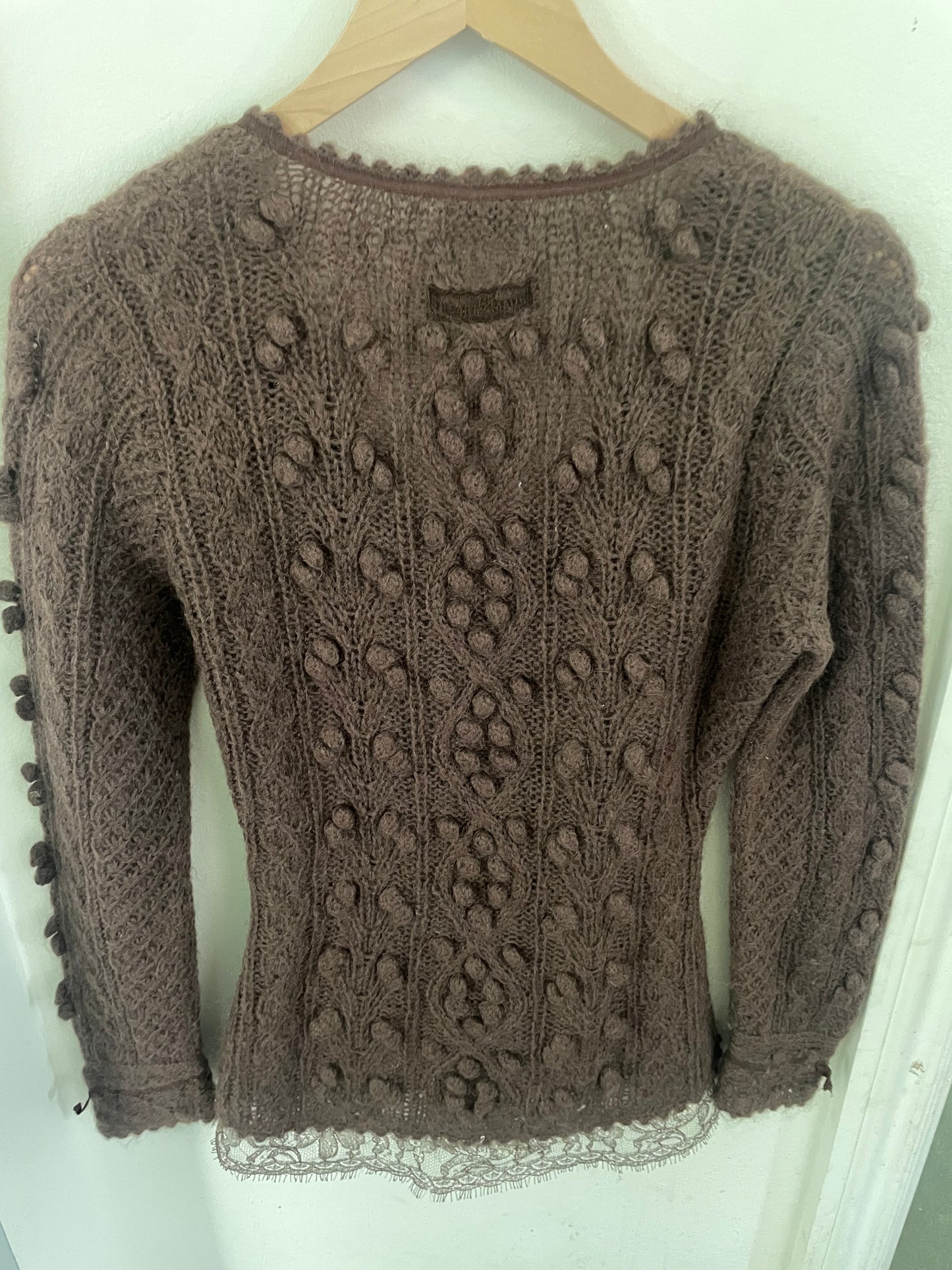 Strik - Heartmade - Brun mohair