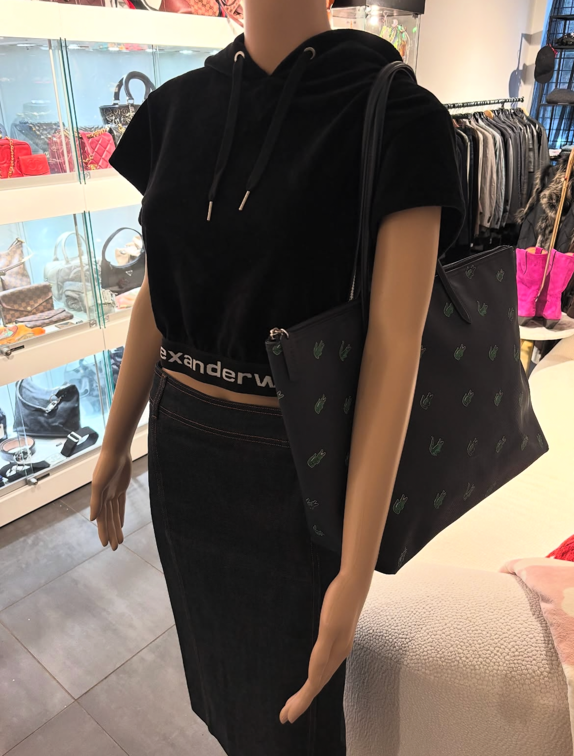 Yves Saint Laurent denim Pencil skirt - S
