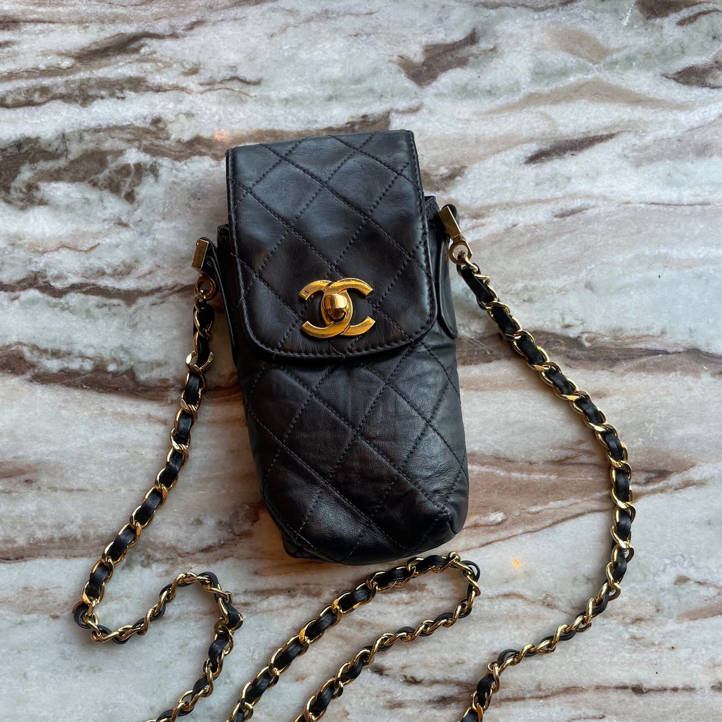 Chanel - cross over mini - sort