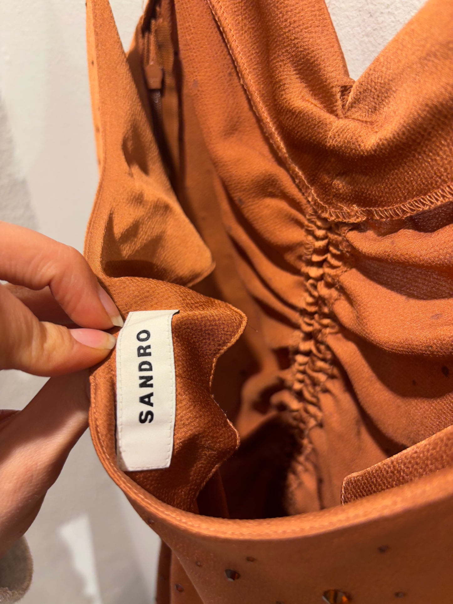 Sandro - Dress - w. stones - XS/S - Medinas Wardrobe