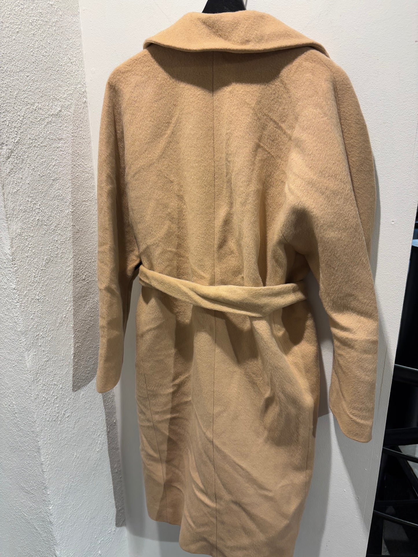 Malene Birger - long Camel wool coat - S - Medinas Wardrobe