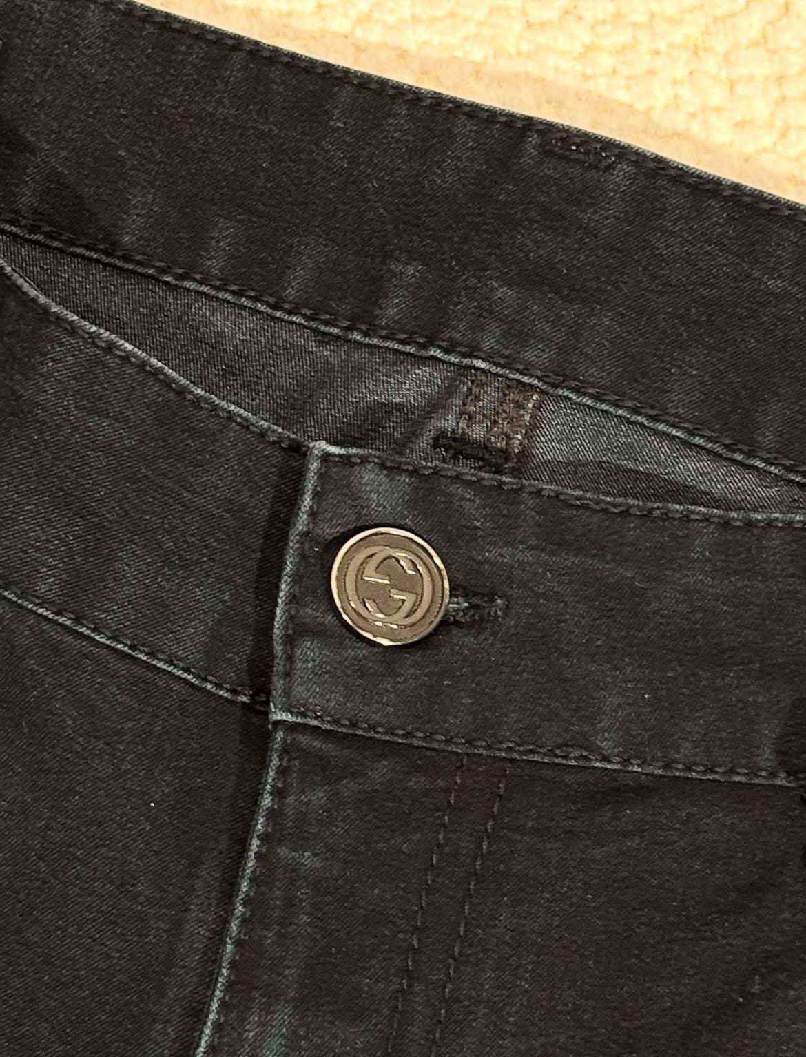 Gucci denim pants – GG logo - EU 38