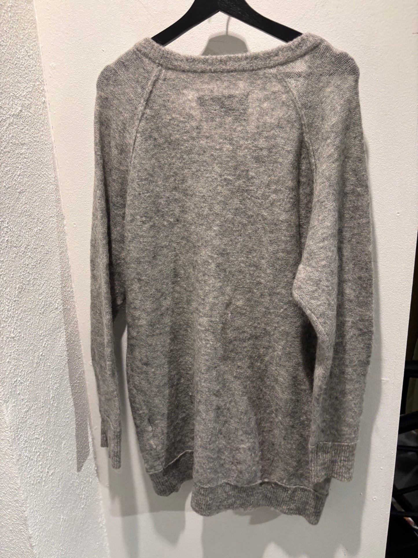 Malene Birger - Knit - long - grey melange - oversized S - Medina’s Wardrobe