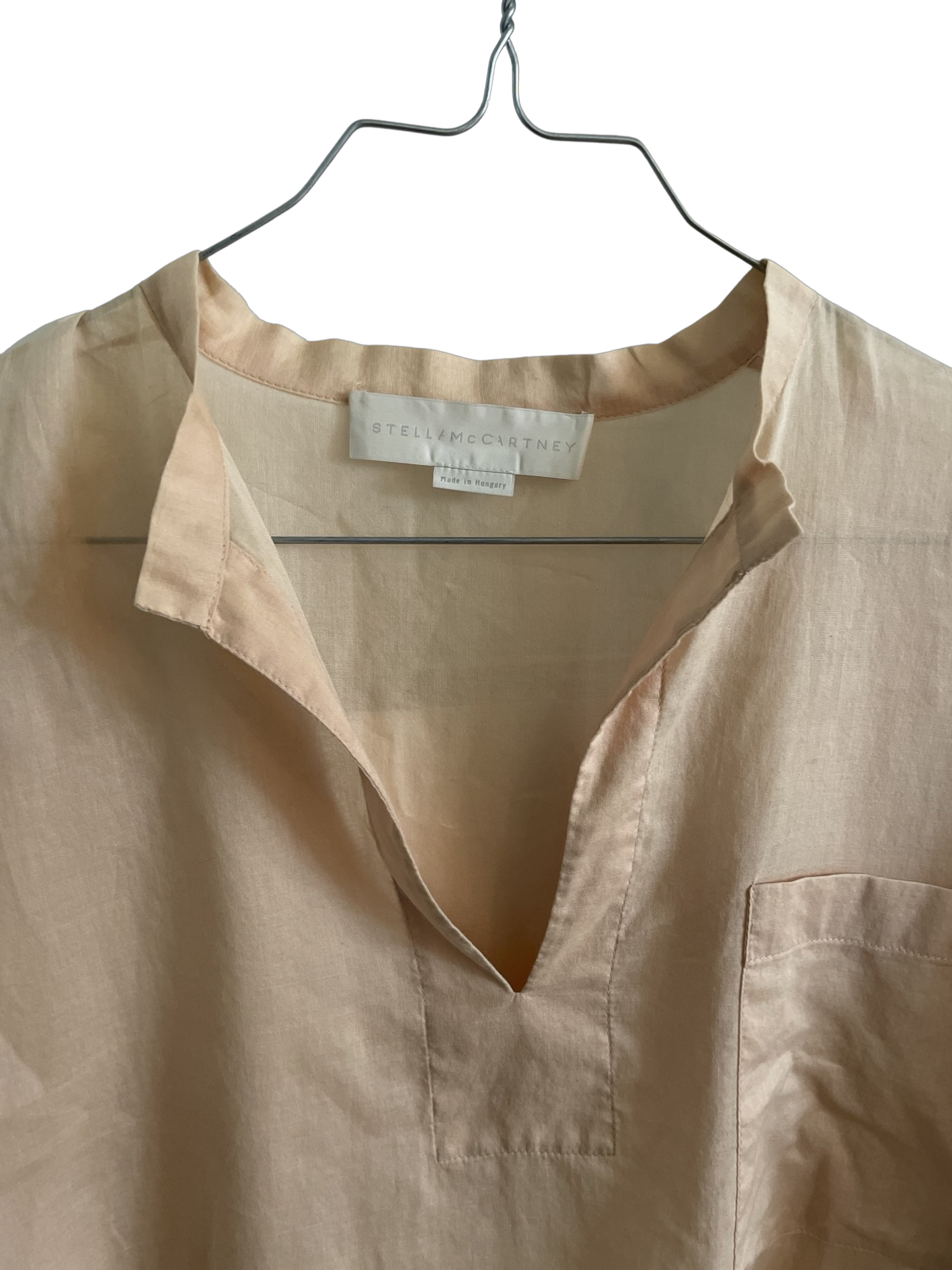 Top - Stella McCartney - soft apricot