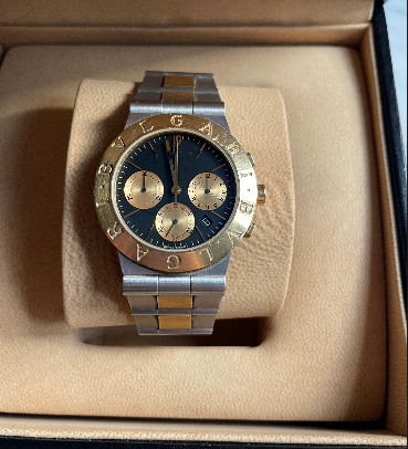 BVLGARI Diagono CH 35 SG - 18 K Guld