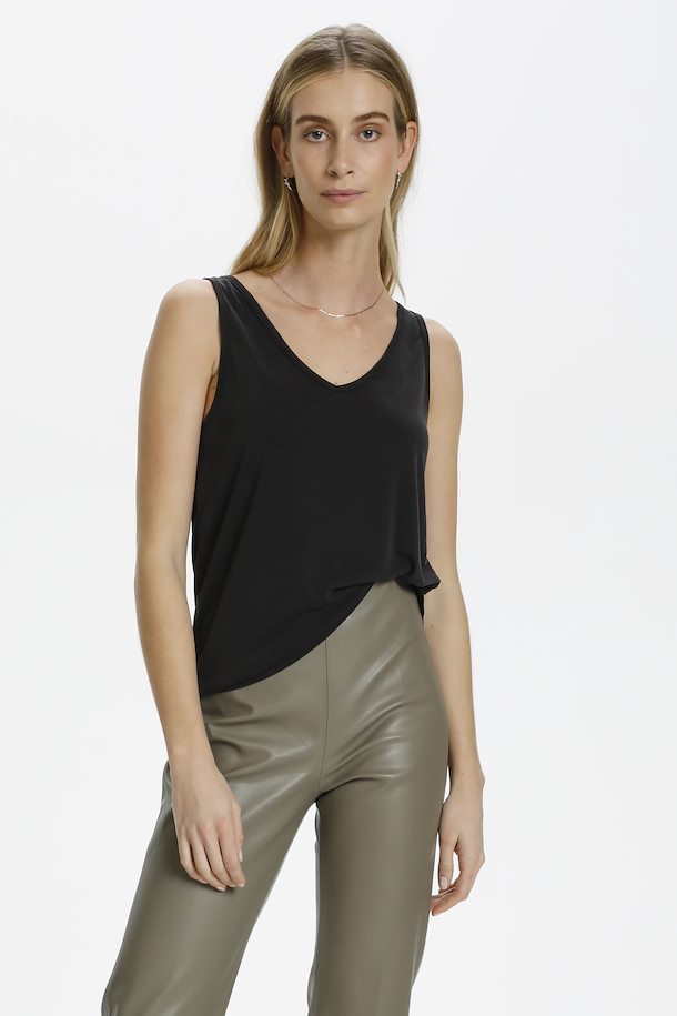 Tank-top - Columbine - Soaked in Luxury - Sort