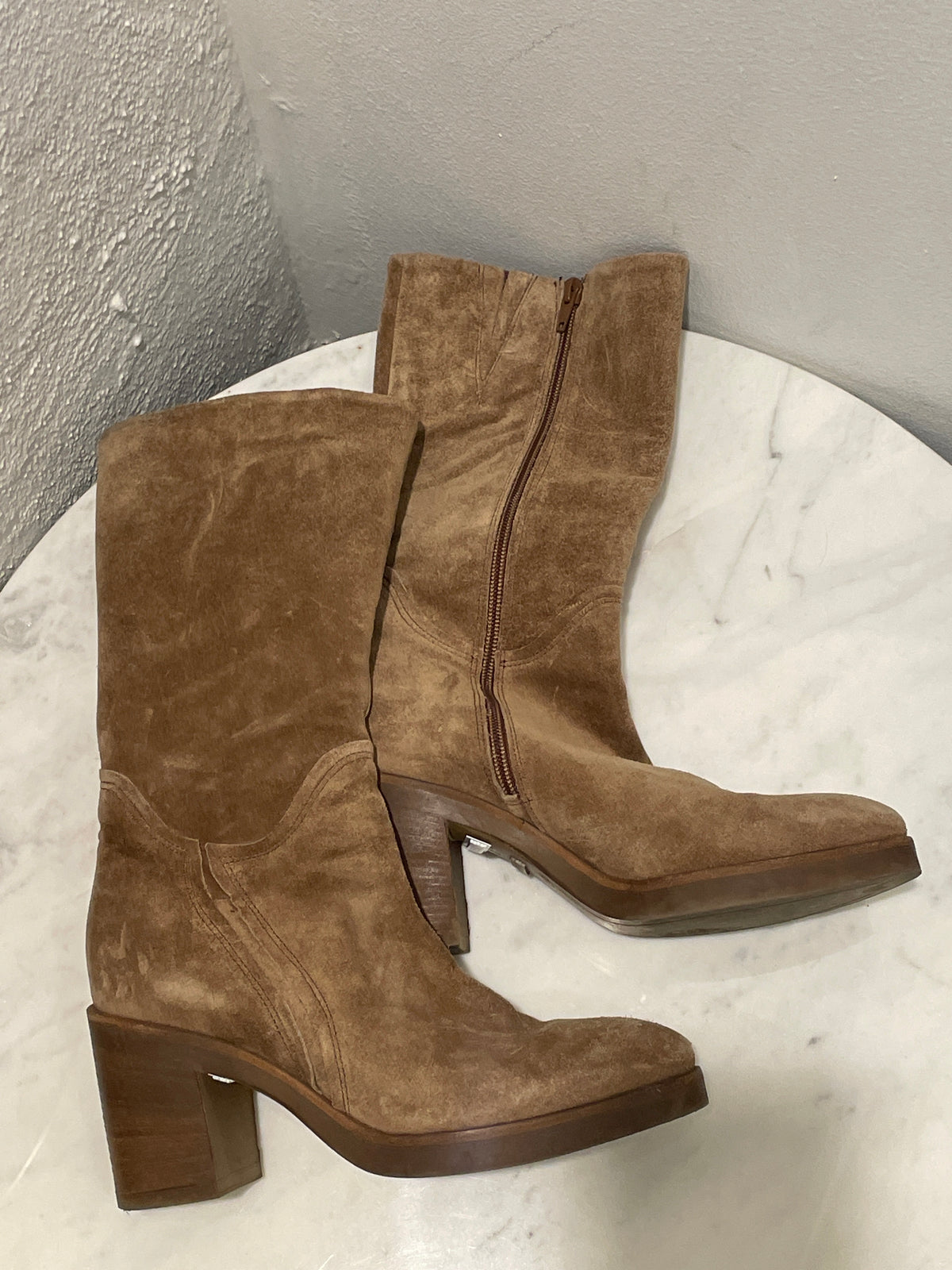 Via Vai brown suede boots - EU 37