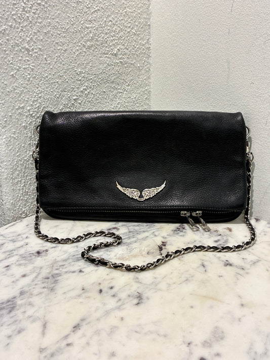 Zadig & Voltaire Bag - Black Leather & Silver Hardware