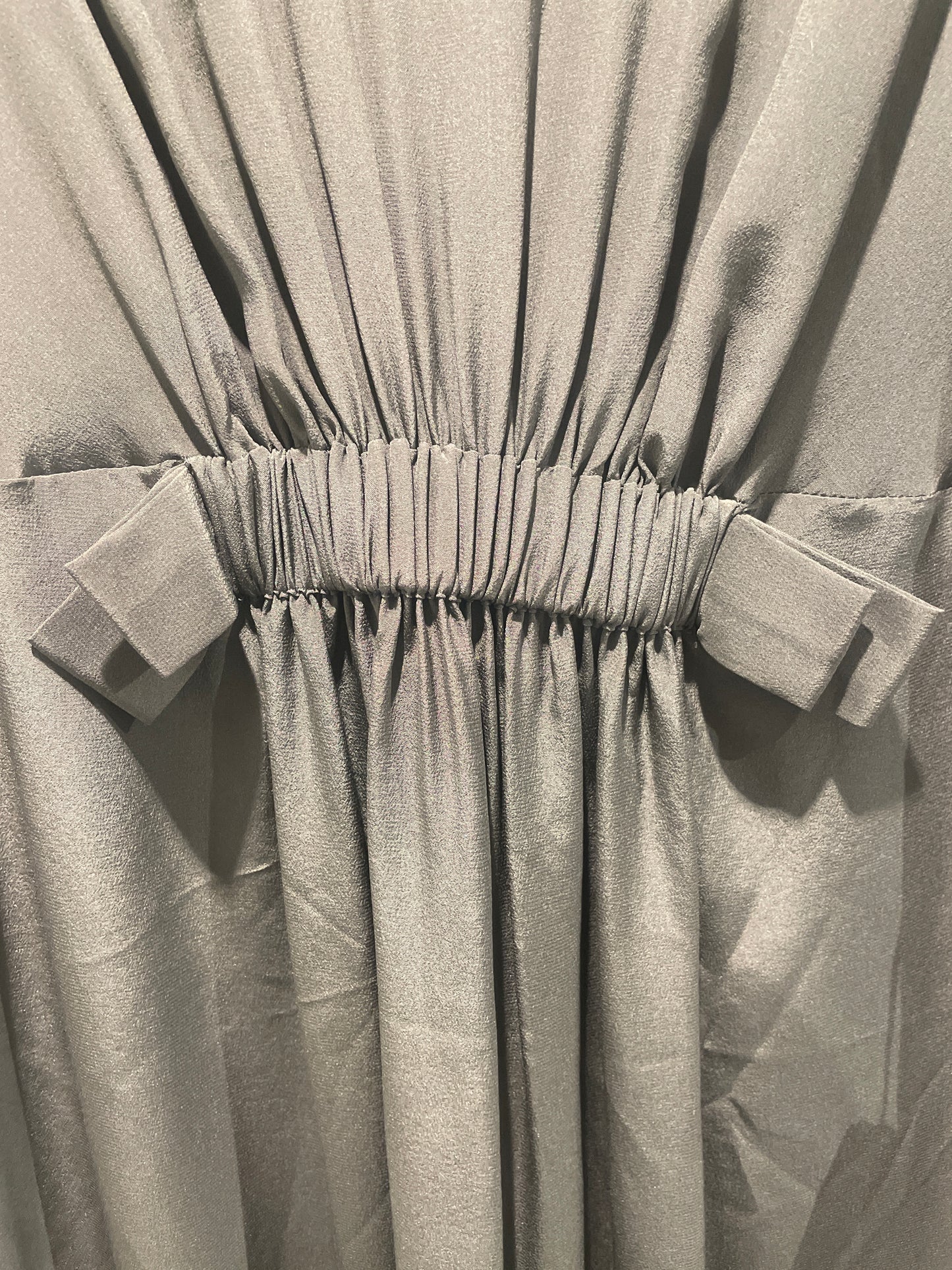 Stella McCartney - grey silk dress - EU36