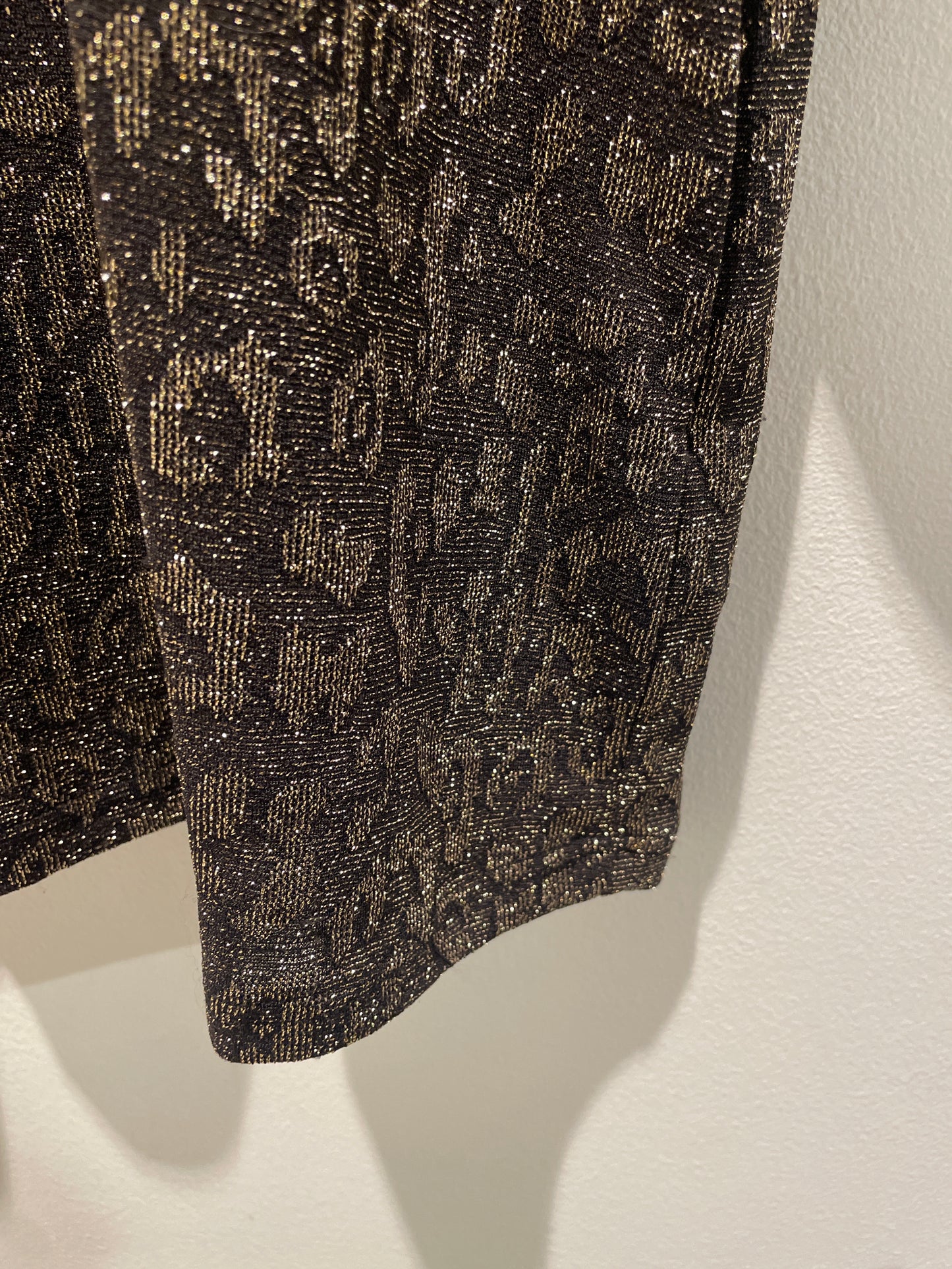 Saint Tropez Top - Black & gold - L