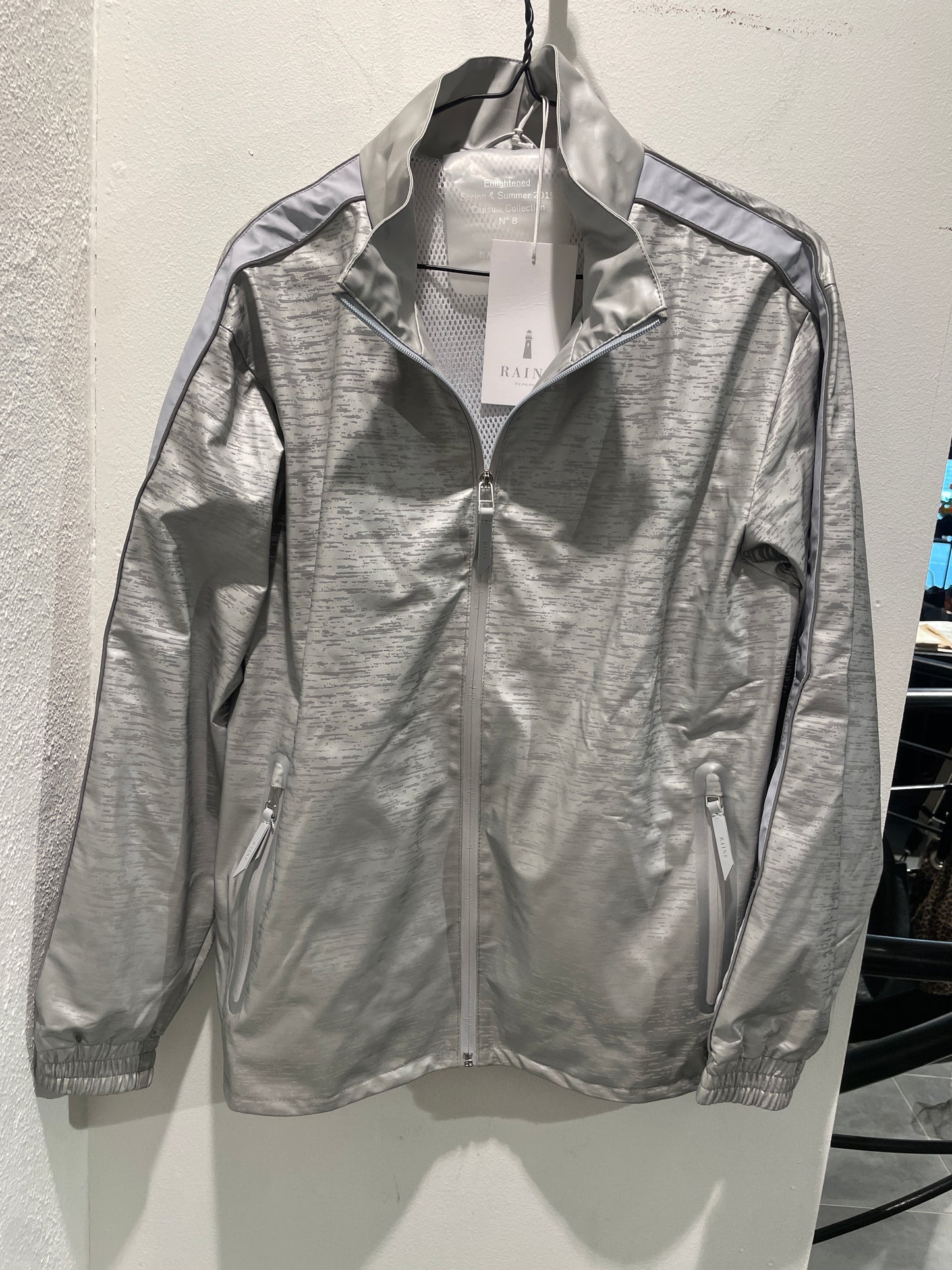 Rains - Raincoat - silver - oversized XS/S - Medinas Wardrobe