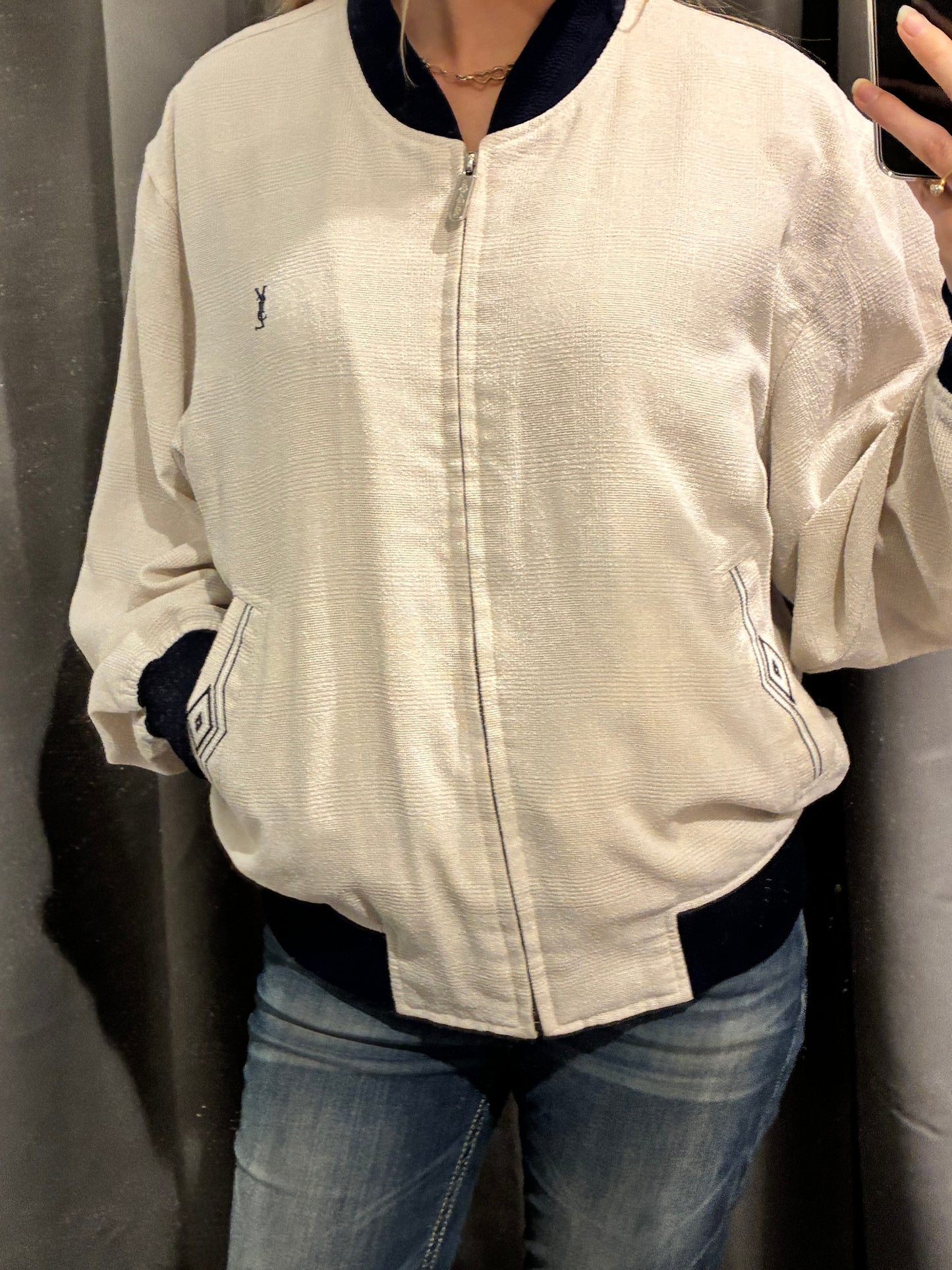 YSL - Bomber Jacket - Size Medium