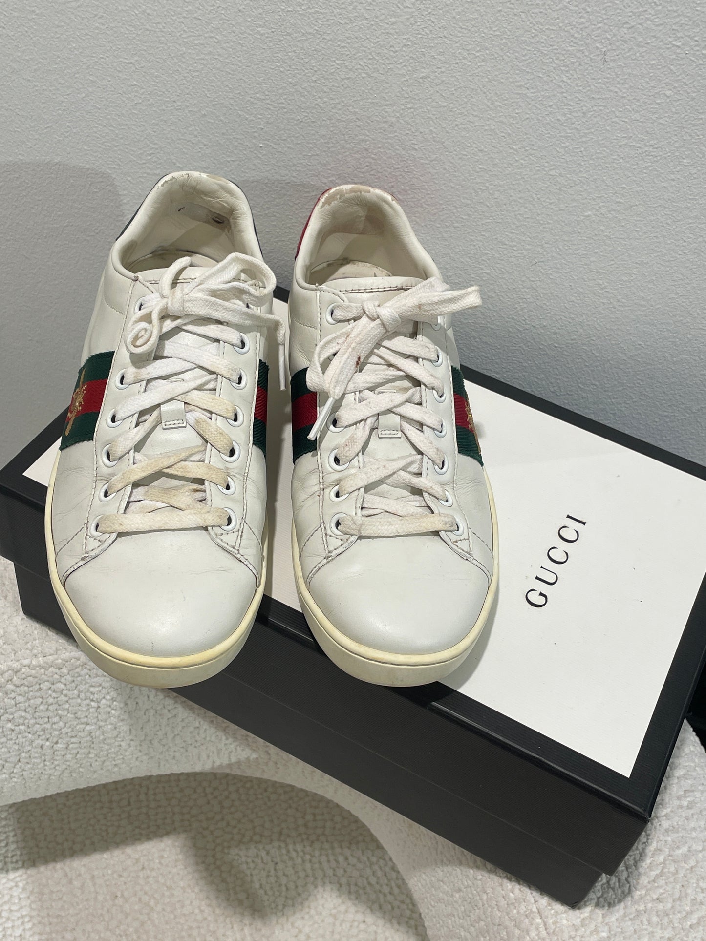 Gucci - Ace Sneakers - w. bee - EU37