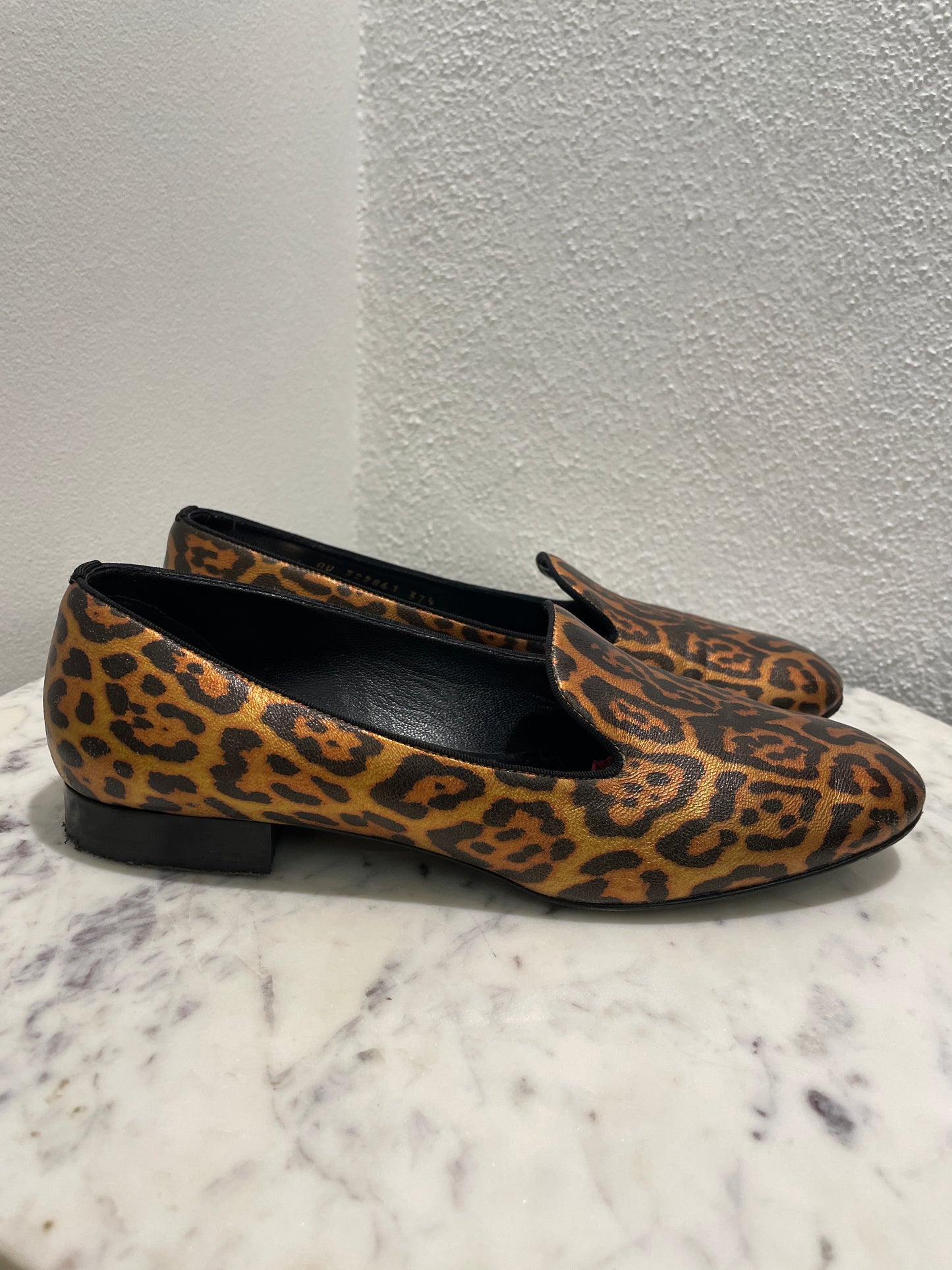 Saint Laurent Le Loafer – Leopard Print Smooth Shiny Leather - 37,5