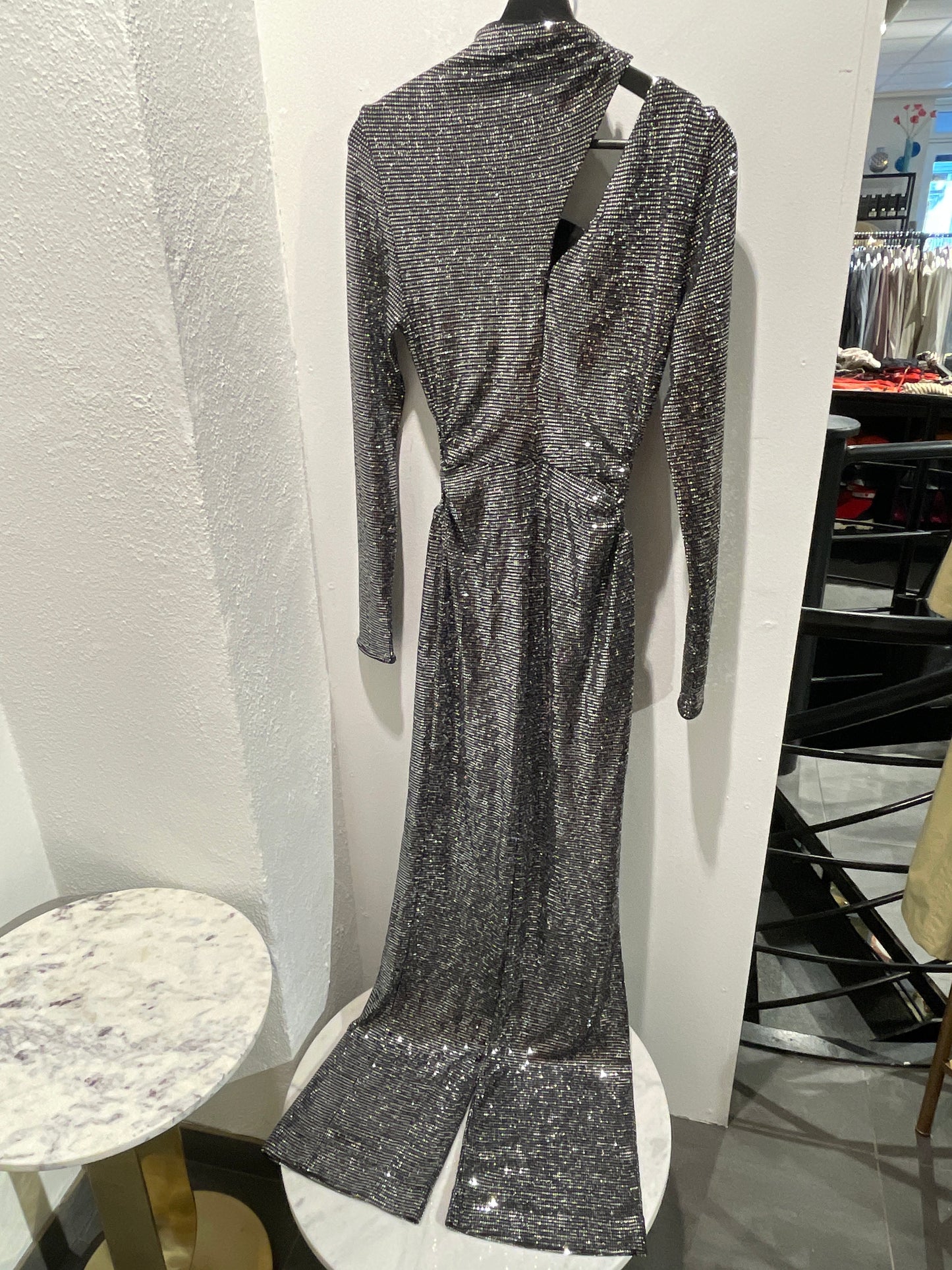 Stella Nova - Jumpsuit - Silver fractures - S - Medinas Wardrobe