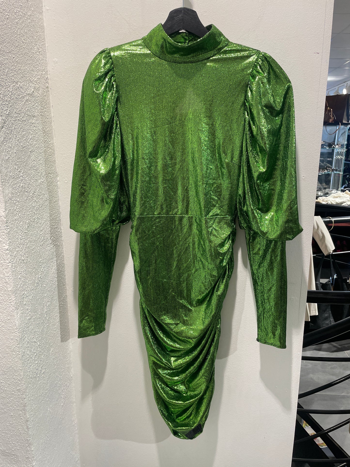 Notes du Nord - Dress - Green metallic - 36 - Medinas Wardrobe