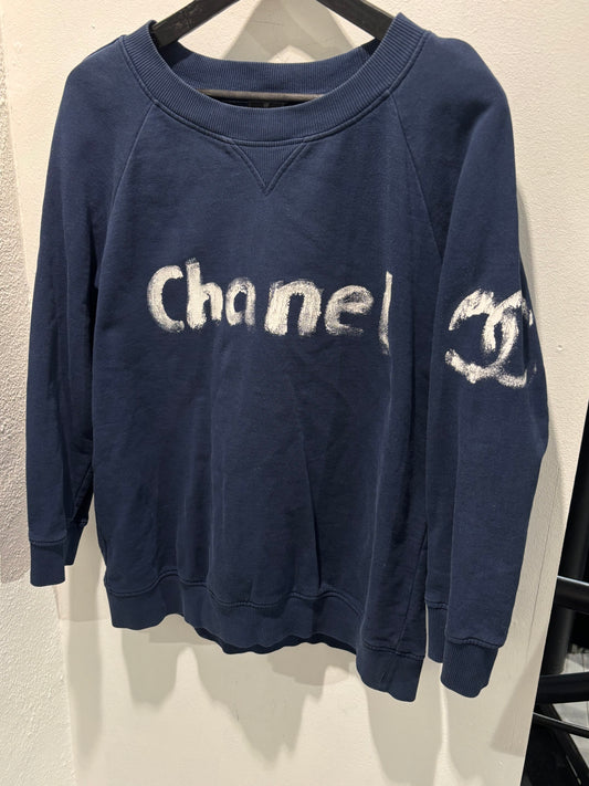 Chanel - Christmas Sweatshirt 2013 - Medinas Wardrobe - S/M