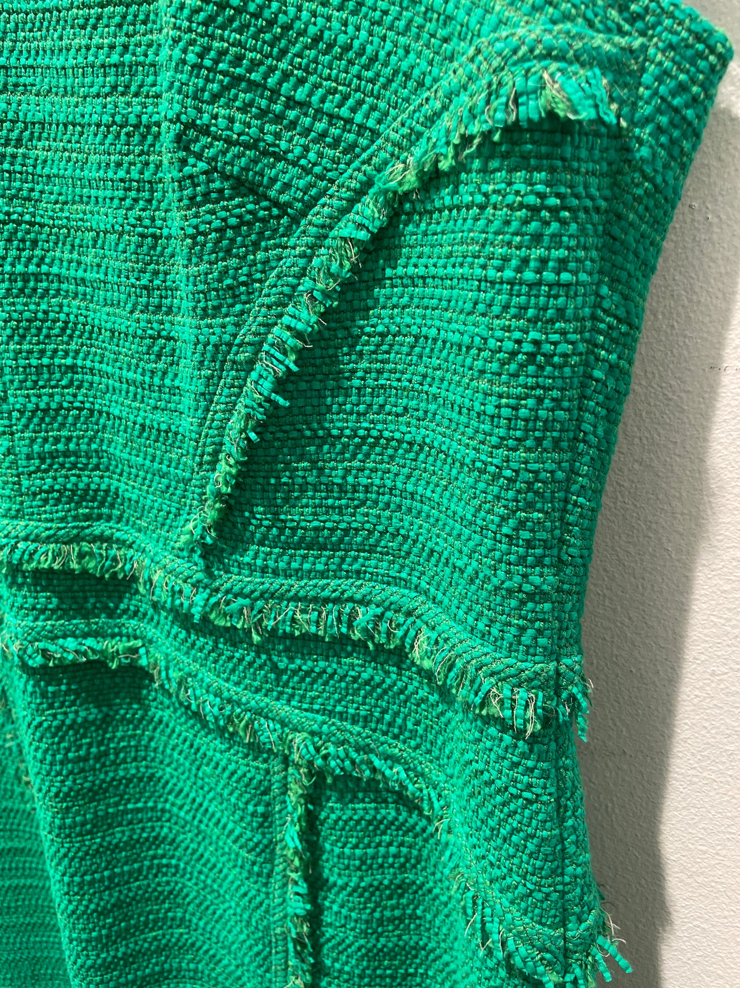 Laurèl Bouclé Dress – Jade Green - EU44