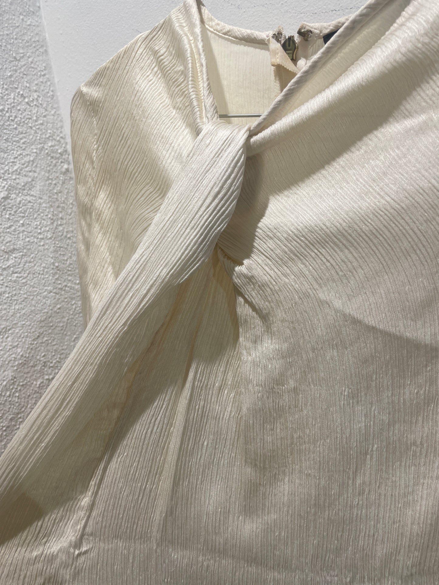 Bruuns Bazaar - crepped top - Ecru - EU34