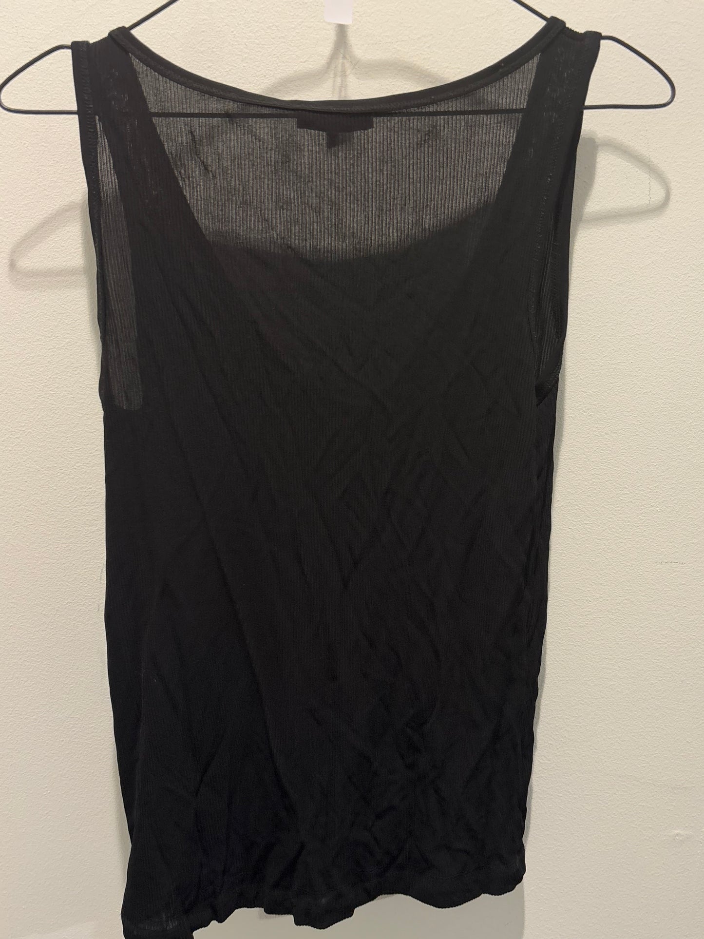 Ganni - top - black - S - Medinas Wardrobe